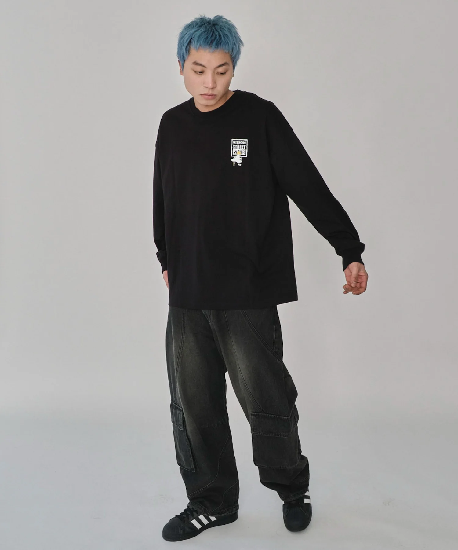 別注VISIONゴーストスケータープリントT（LS） - Image 6