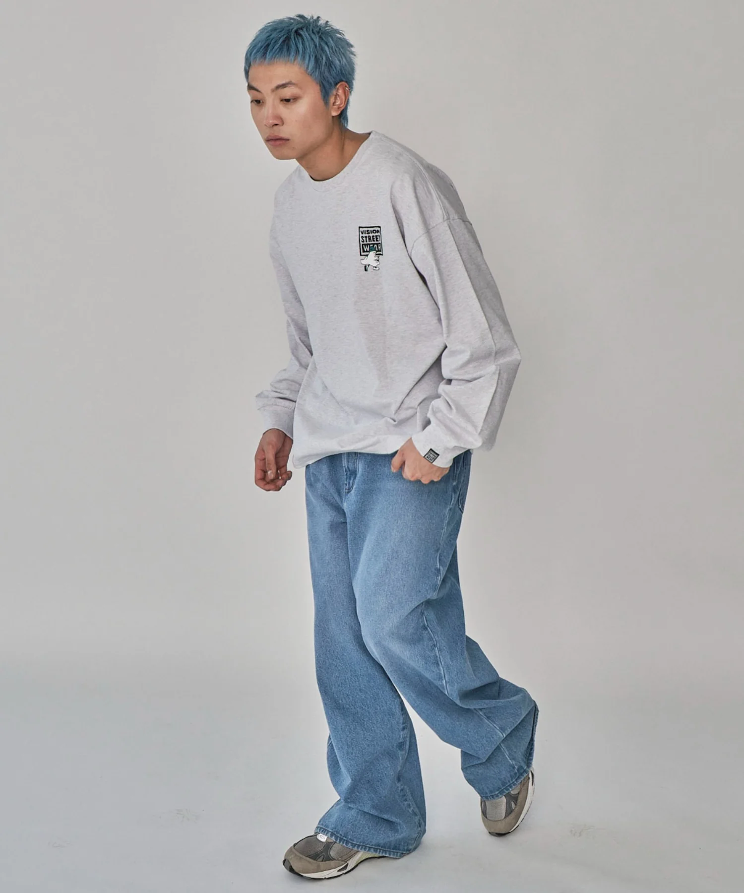 別注VISIONゴーストスケータープリントT（LS） - Image 8
