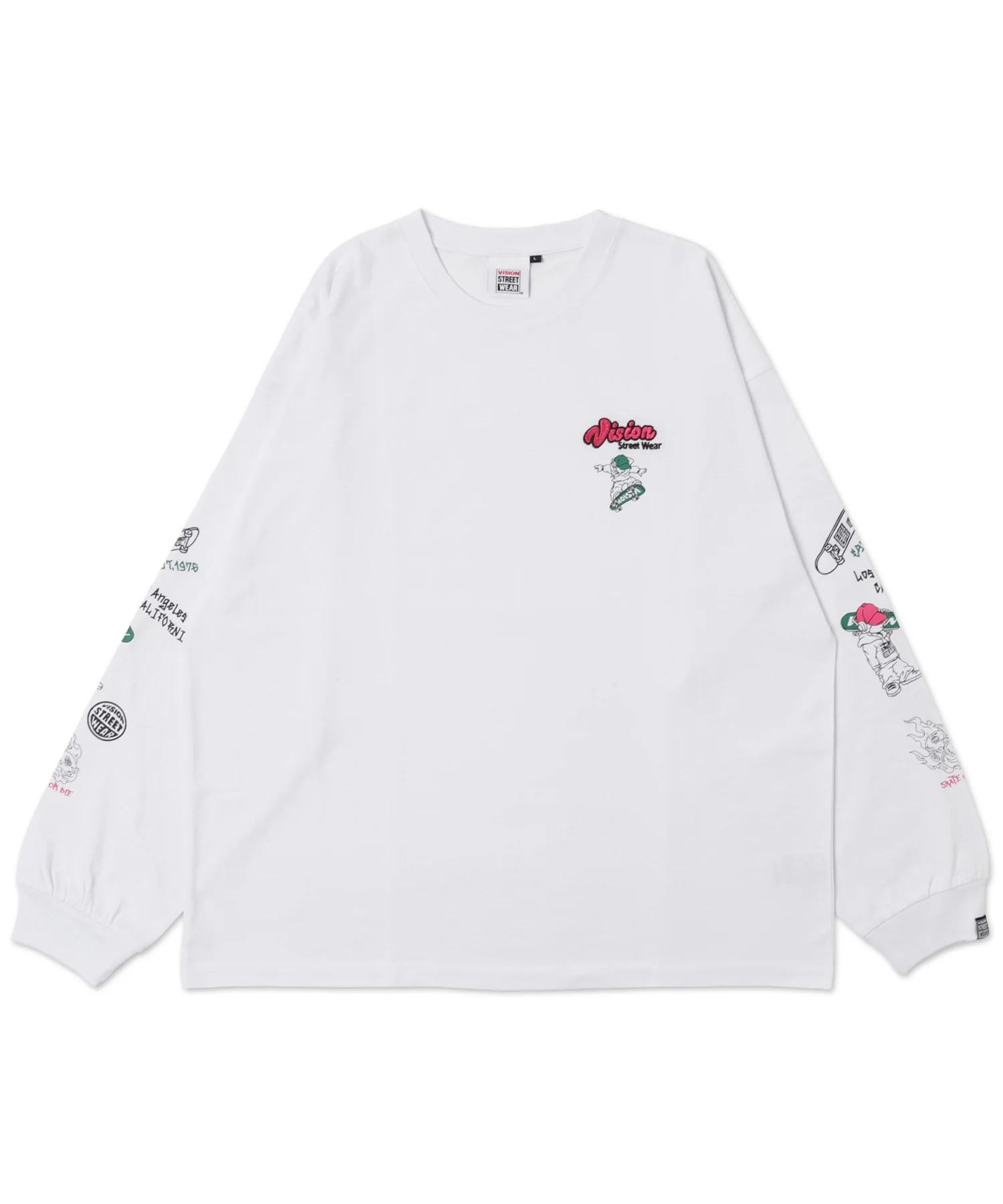 別注VISIONグラフィックスリーブプリントT（LS） - Image 25