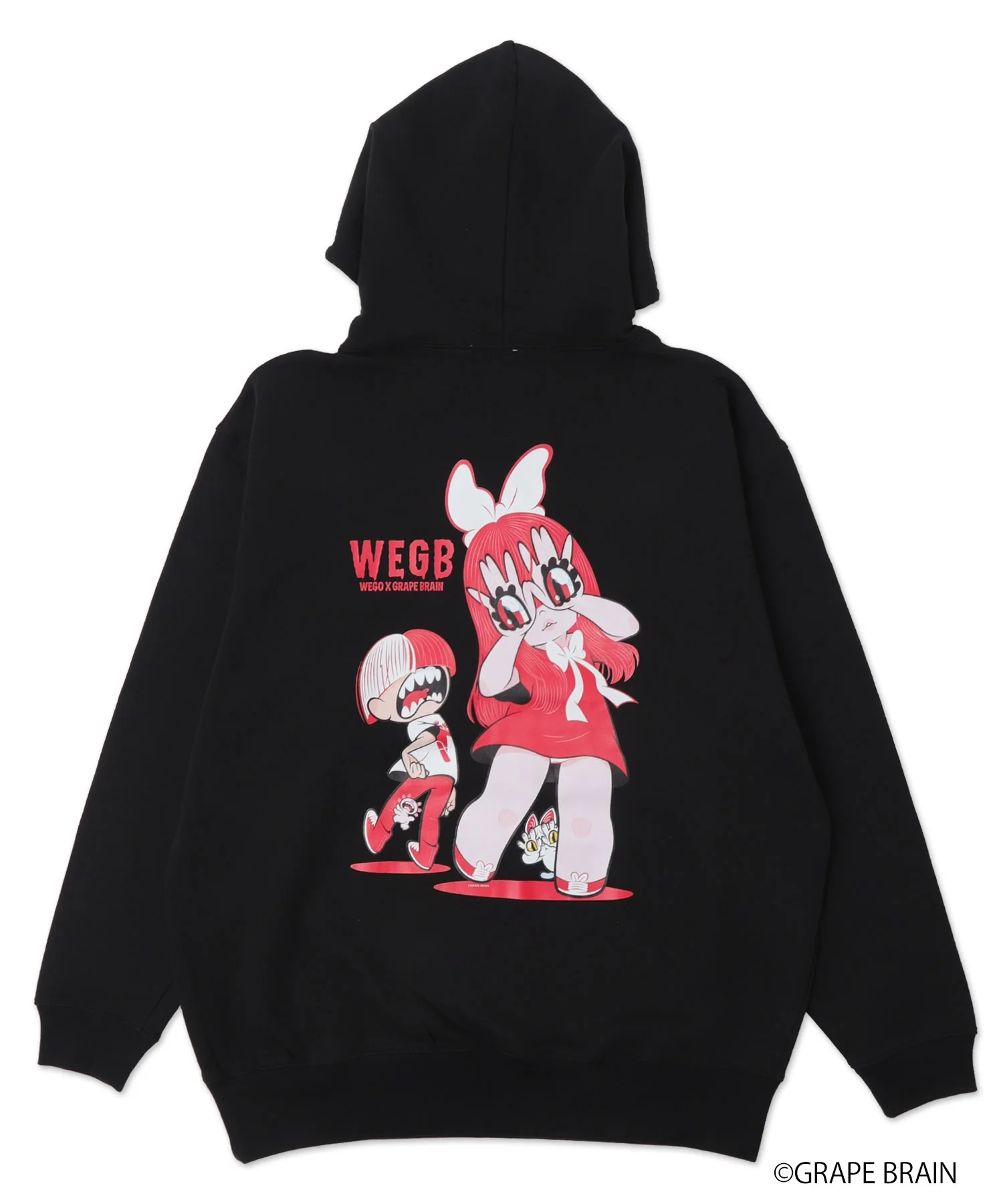 GRAPE BRAIN×WEGOコラボパーカー - Image 4