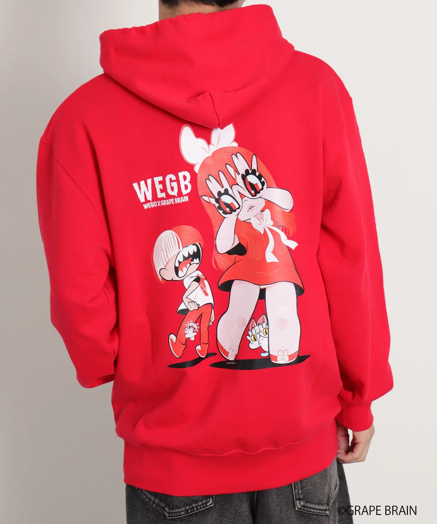 GRAPE BRAIN×WEGOコラボパーカー - Image 5