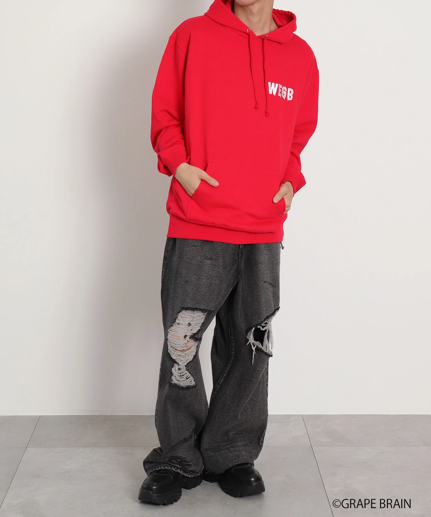 GRAPE BRAIN×WEGOコラボパーカー - Image 6