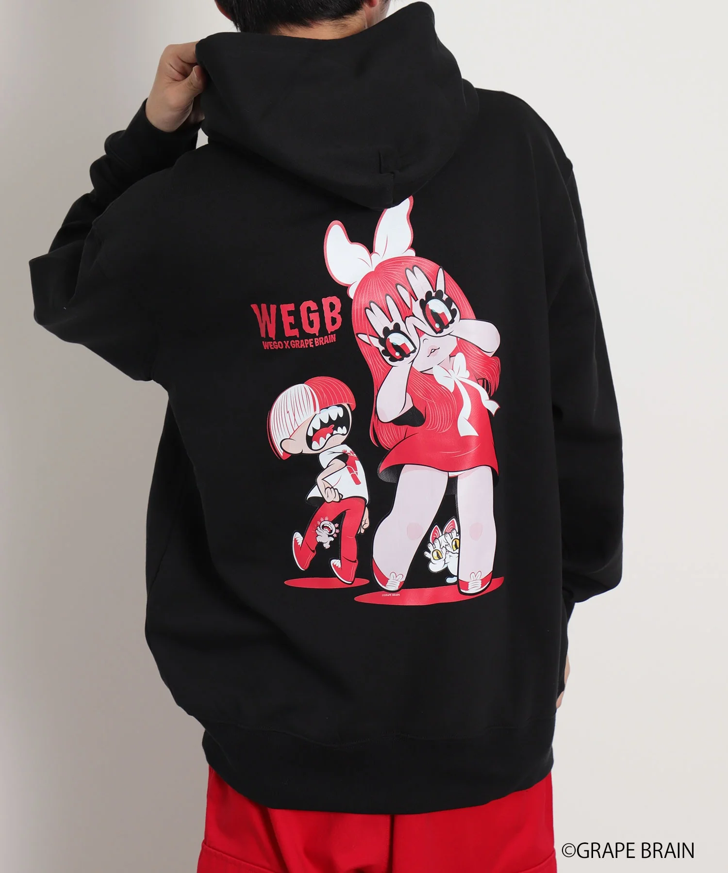 GRAPE BRAIN×WEGOコラボパーカー - Image 8