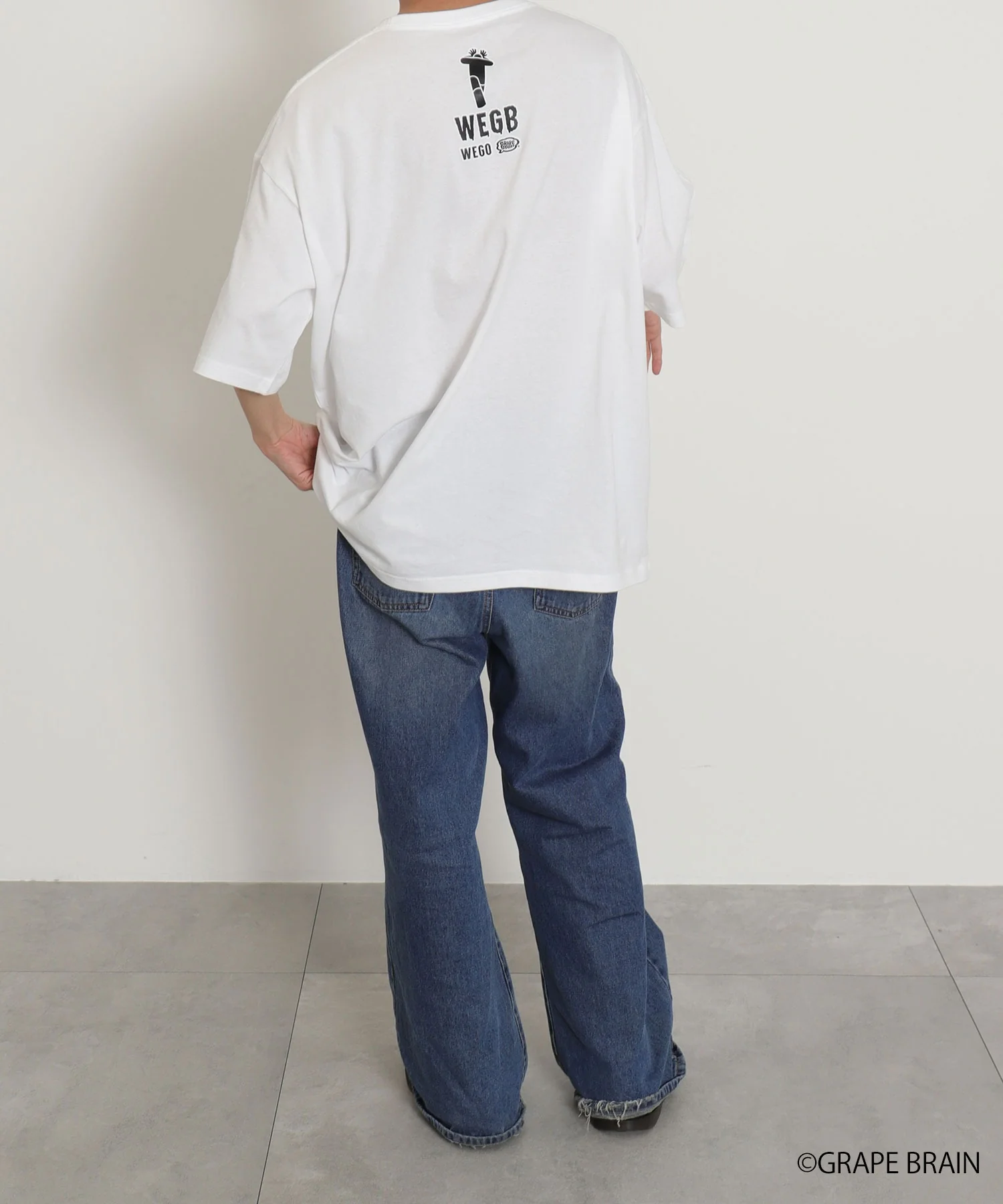 GRAPE BRAIN×WEGOコラボTシャツ - Image 4