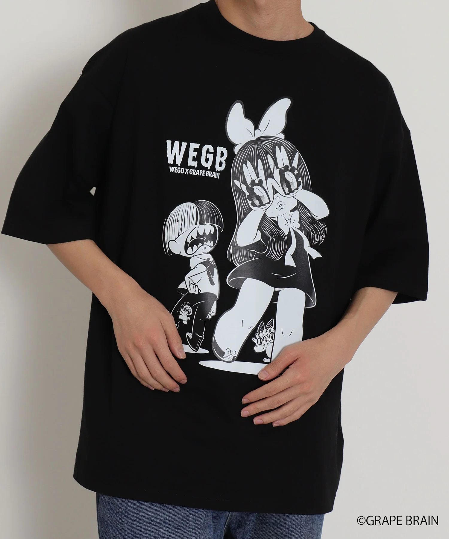 GRAPE BRAIN×WEGOコラボTシャツ - Image 6