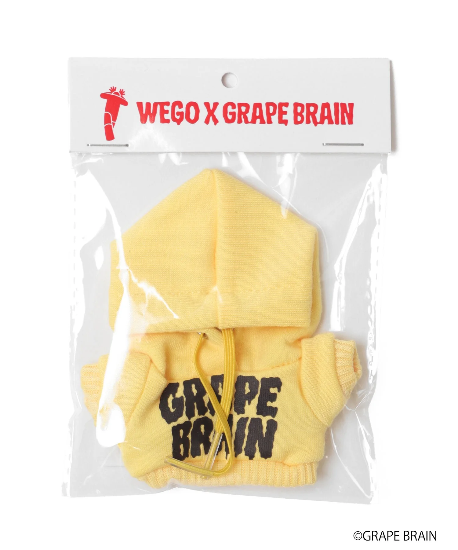 GRAPE BRAIN×WEGOコラボぬいパーカー - Image 2