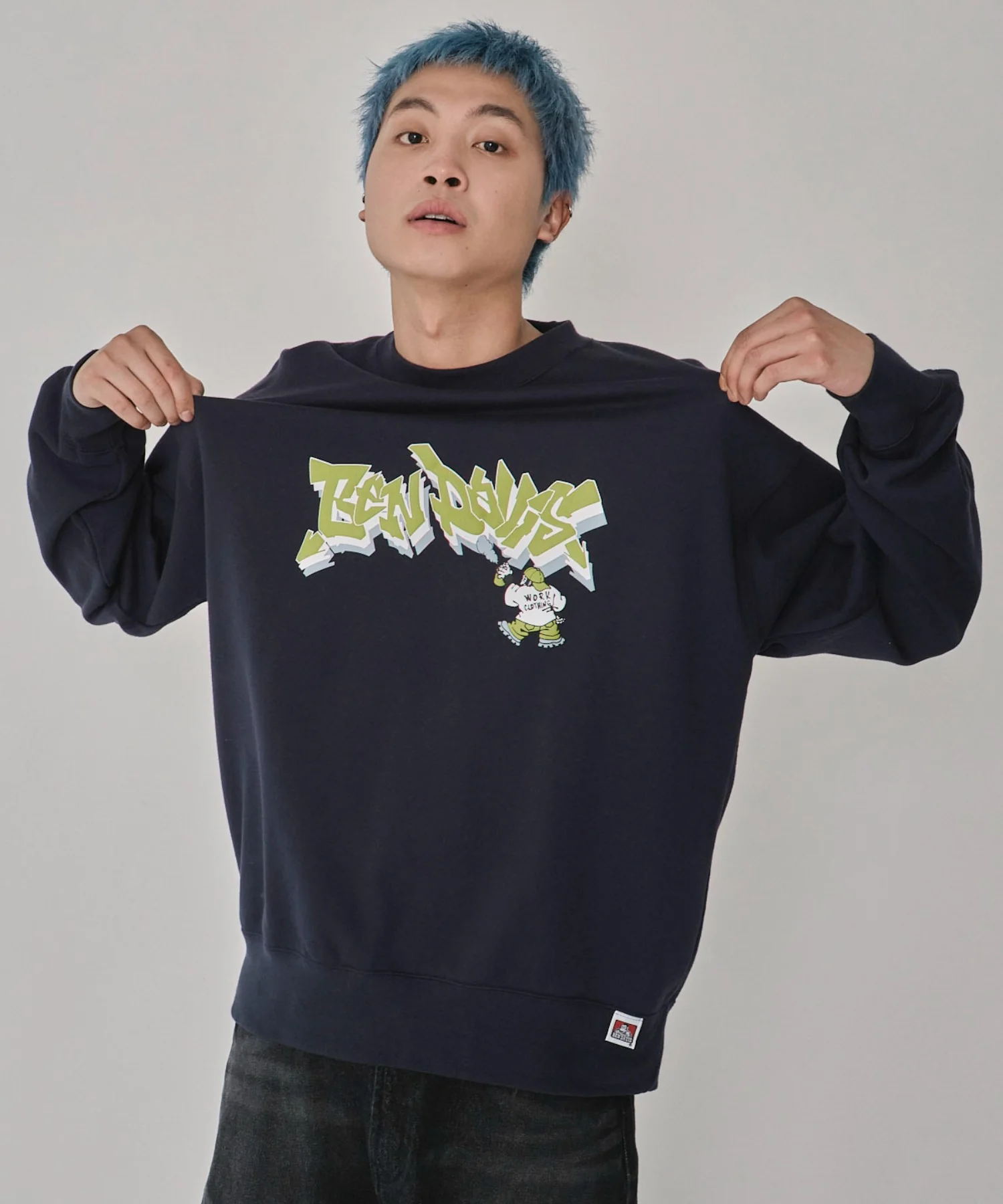 別注BENDAVISバブルロゴプルオーバー - Image 3