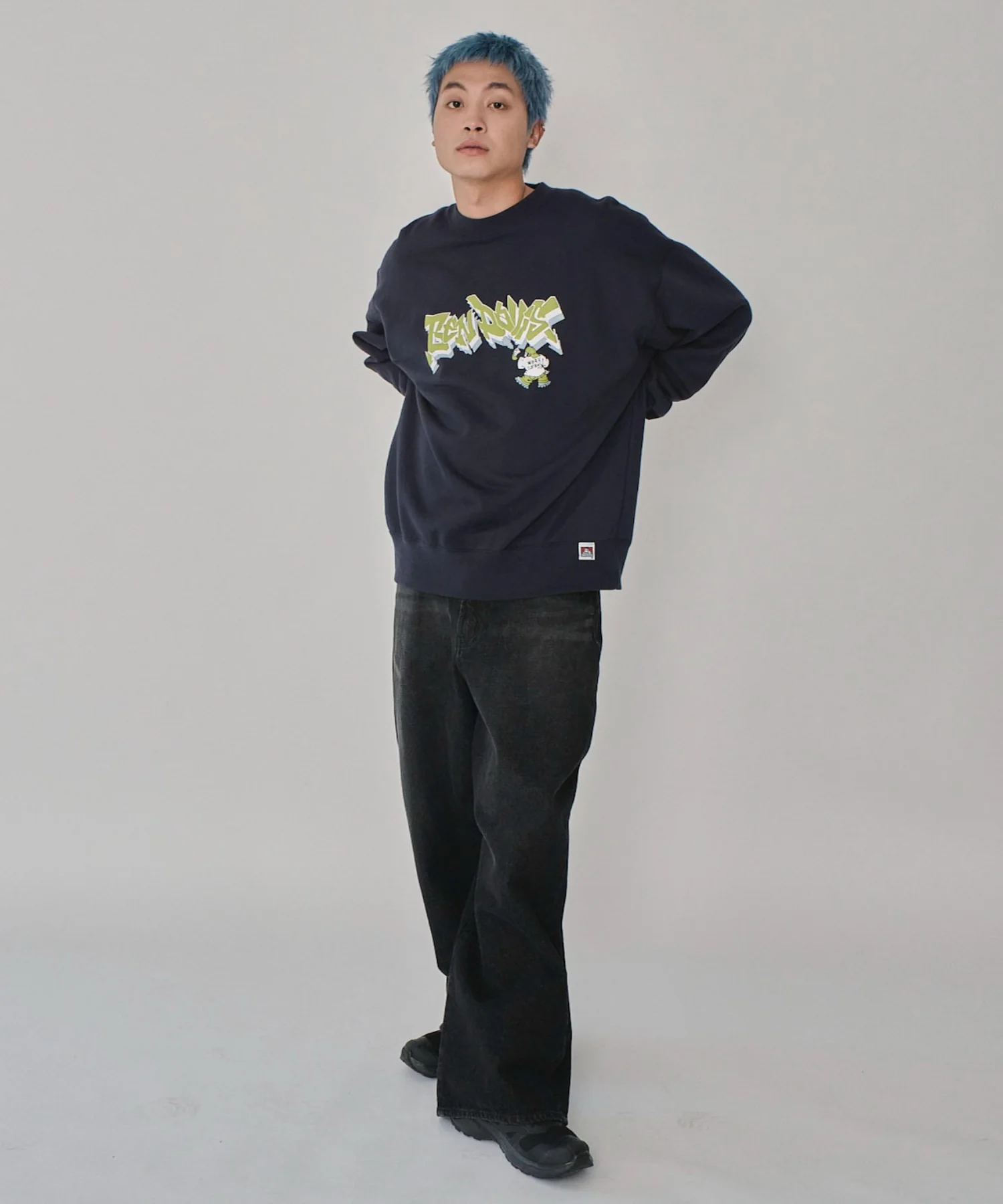 別注BENDAVISバブルロゴプルオーバー - Image 4