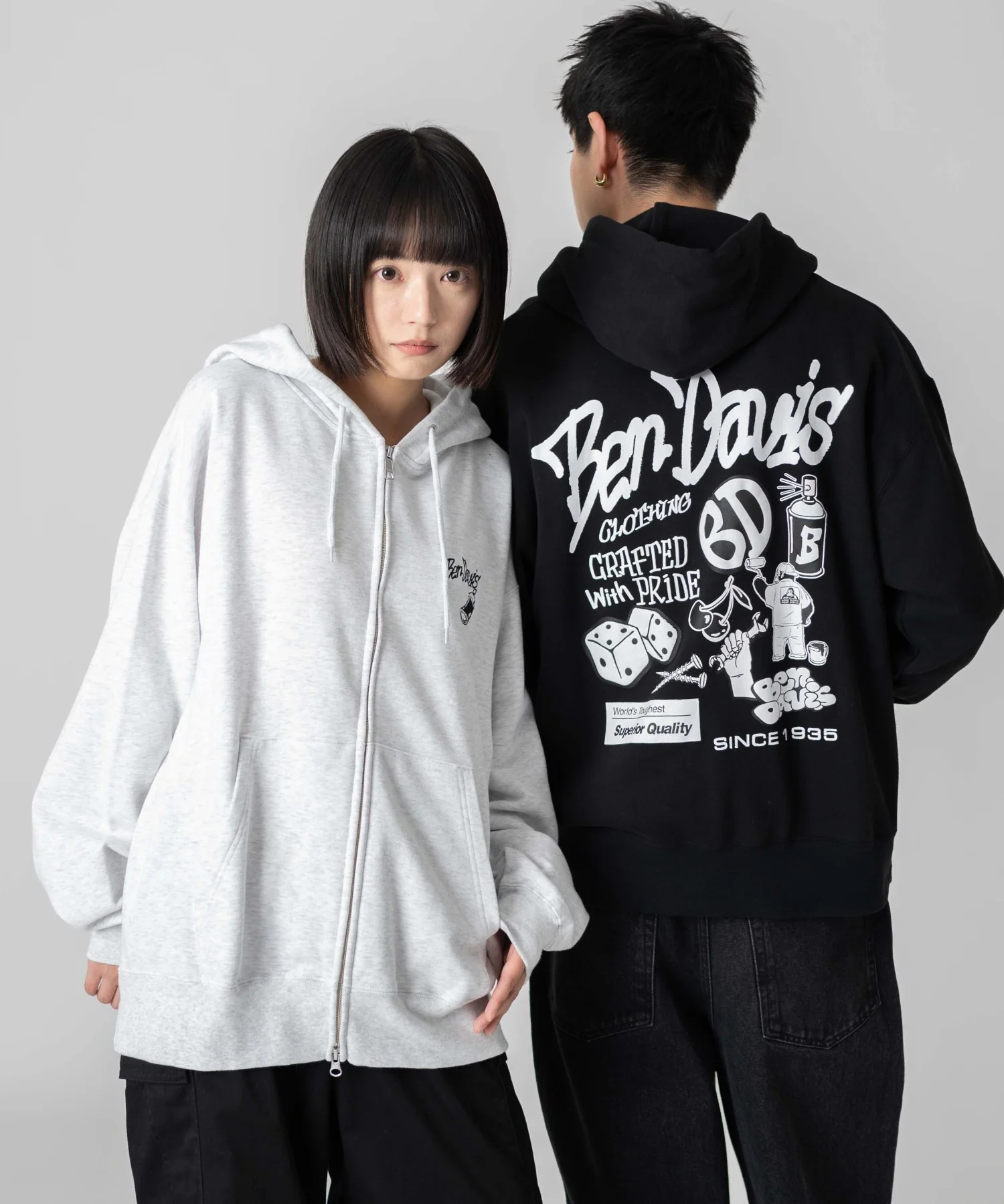 別注BENDAVISグラフィックジップパーカー - Image 5