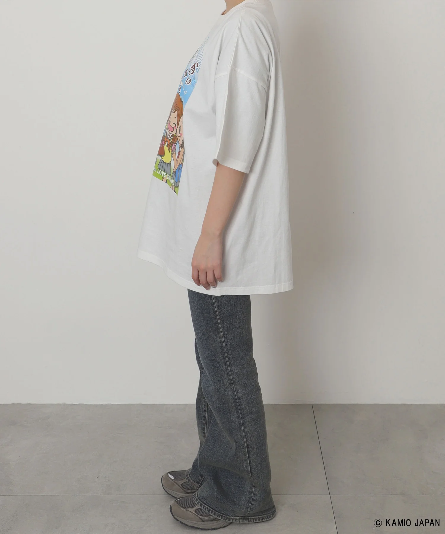 カミオジャパンキラキラプリントビッグT - Image 11