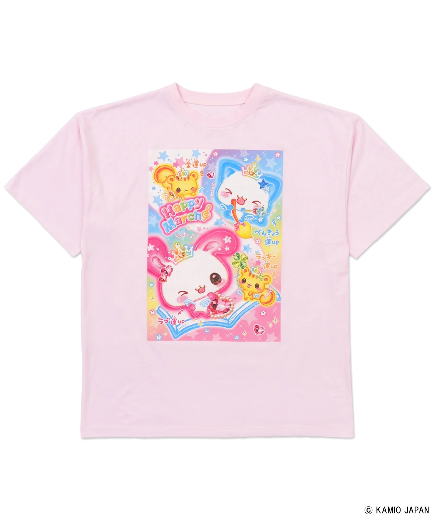 カミオジャパンキラキラプリントビッグT - Image 3