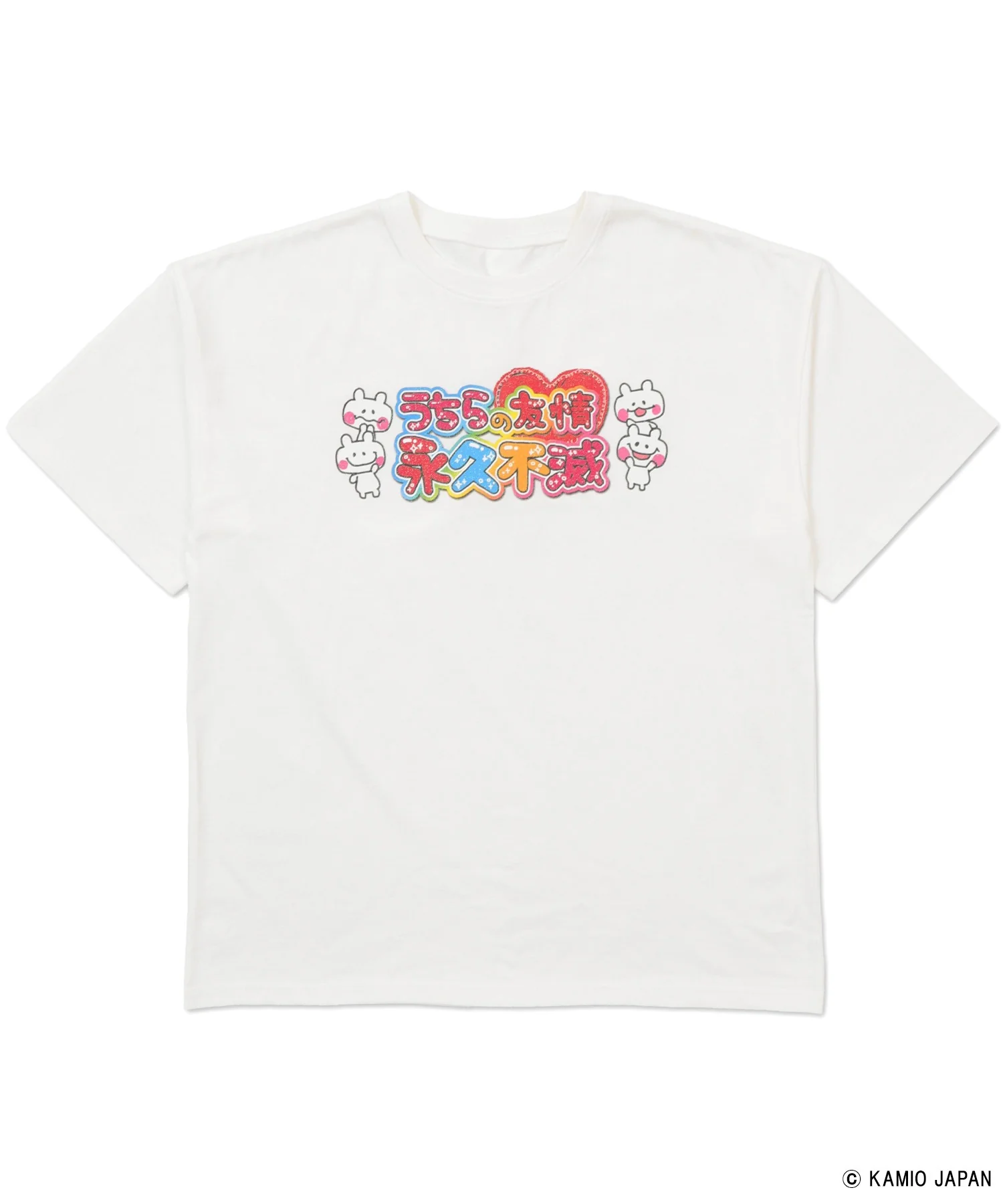 カミオジャパンキラキラプリントビッグT - Image 4