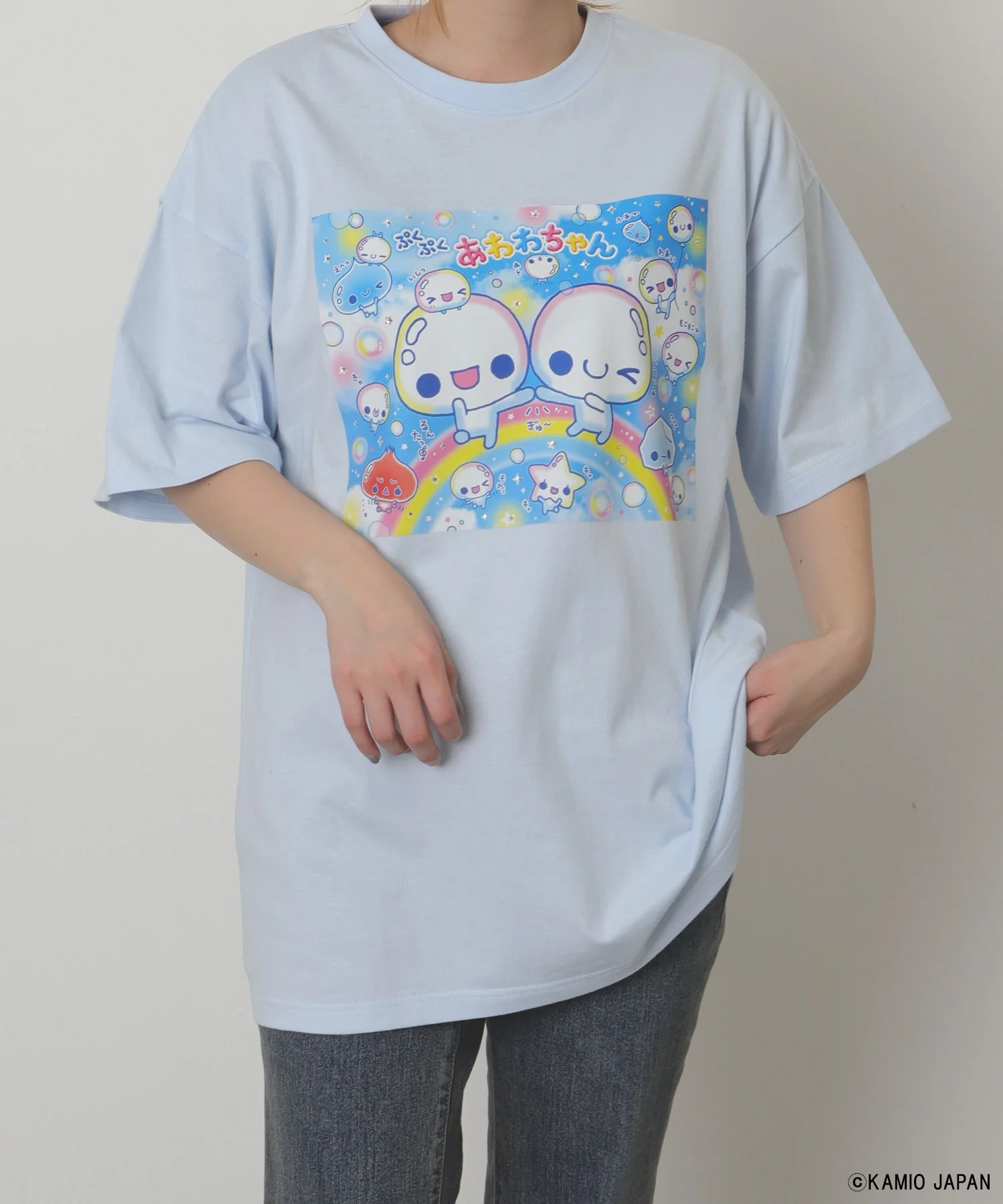 カミオジャパンキラキラプリントビッグT - Image 6
