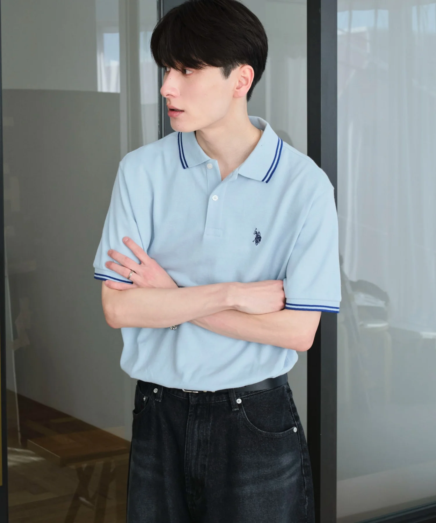 別注USPOLOラインポロシャツ - Image 13