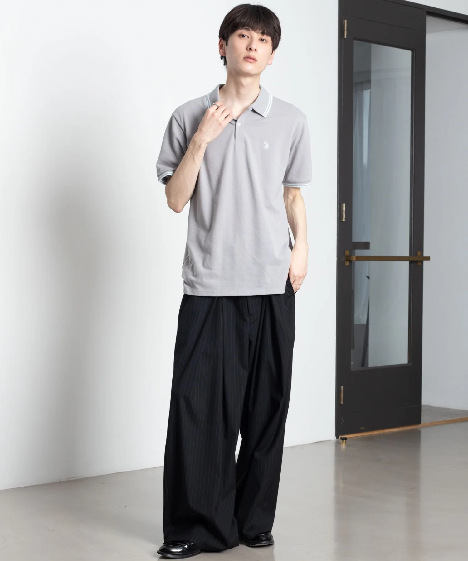 別注USPOLOラインポロシャツ - Image 29