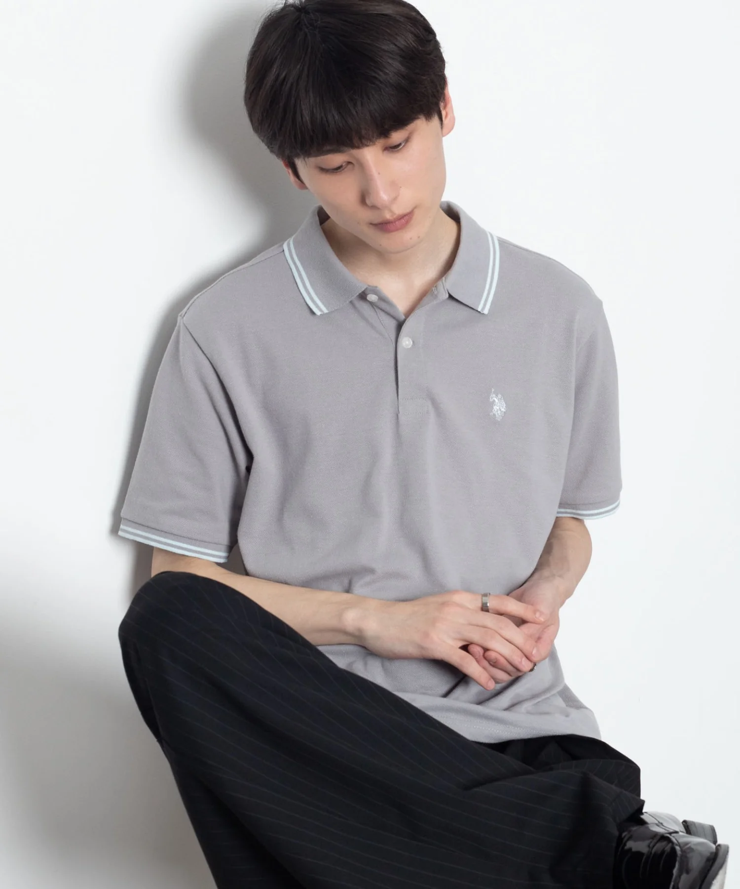 別注USPOLOラインポロシャツ - Image 6