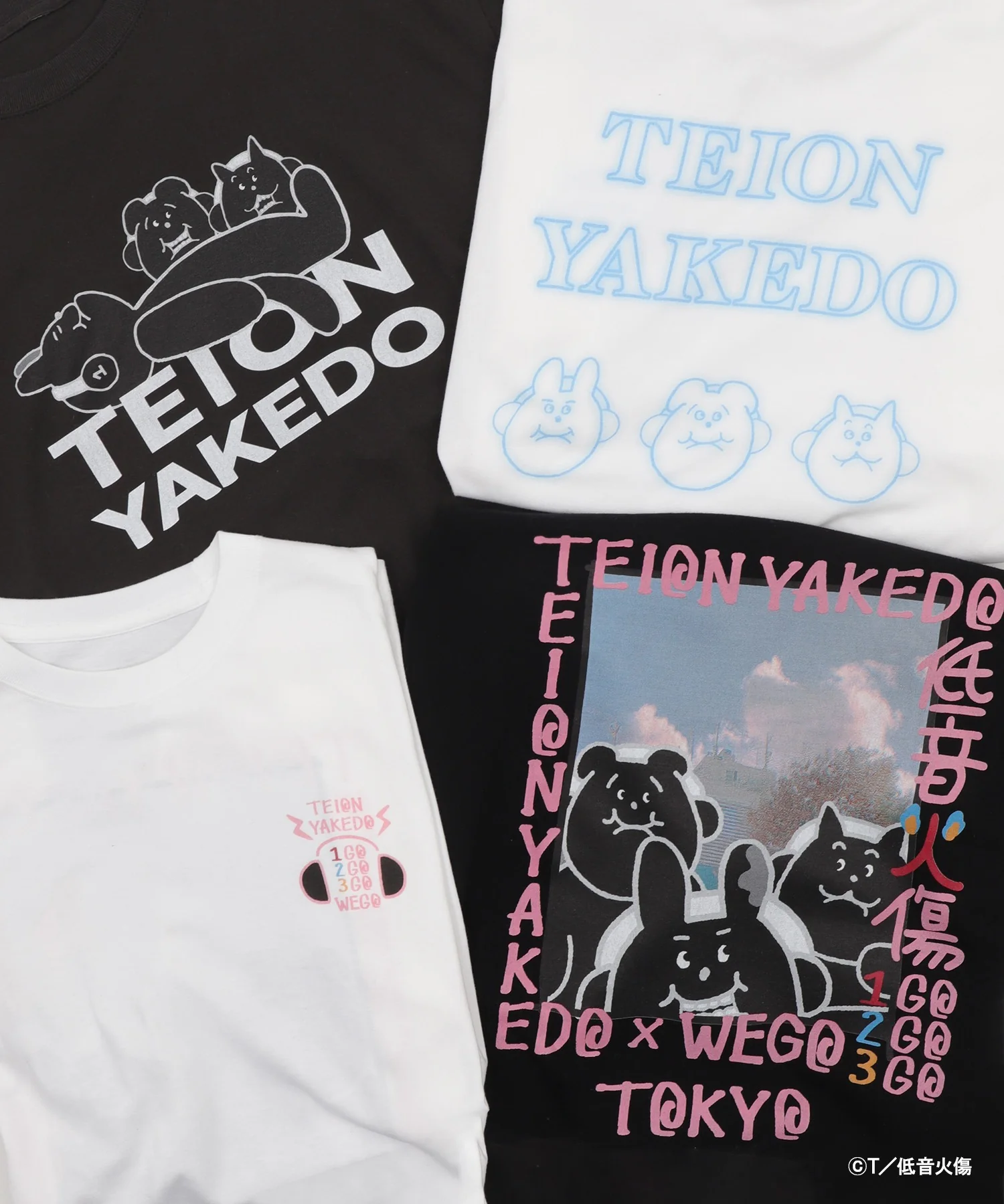 低音火傷コラボオリジナルTシャツ - Image 5