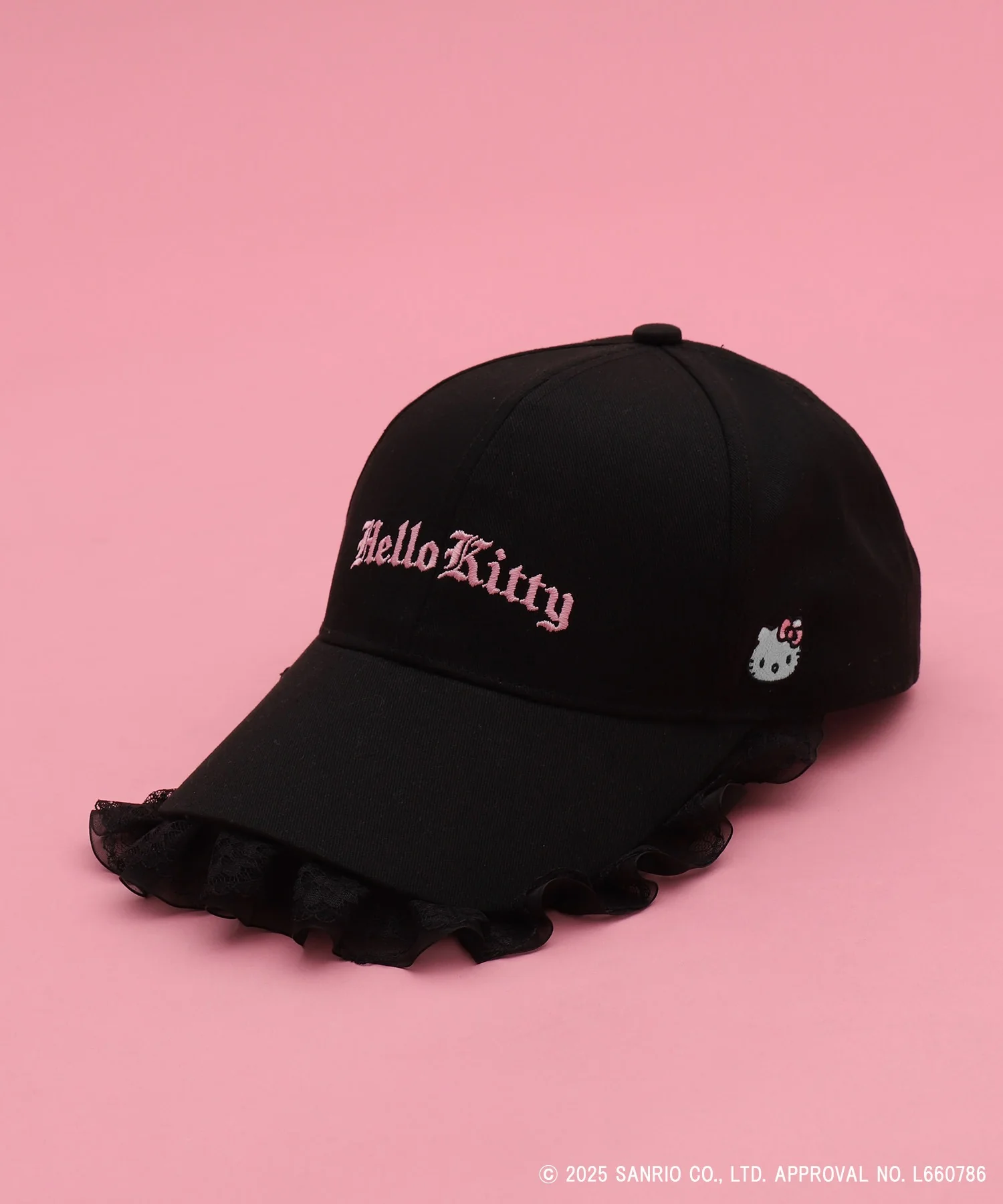 HELLOKITTYコラボフリルレースキャップ - Image 2