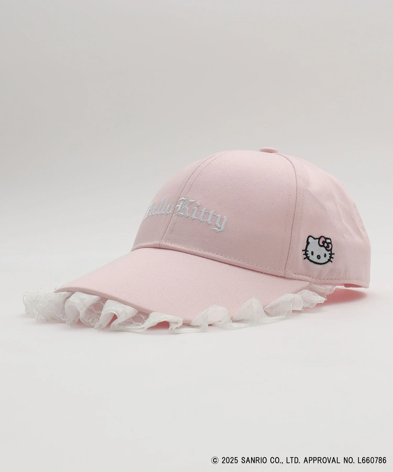 HELLOKITTYコラボフリルレースキャップ - Image 3
