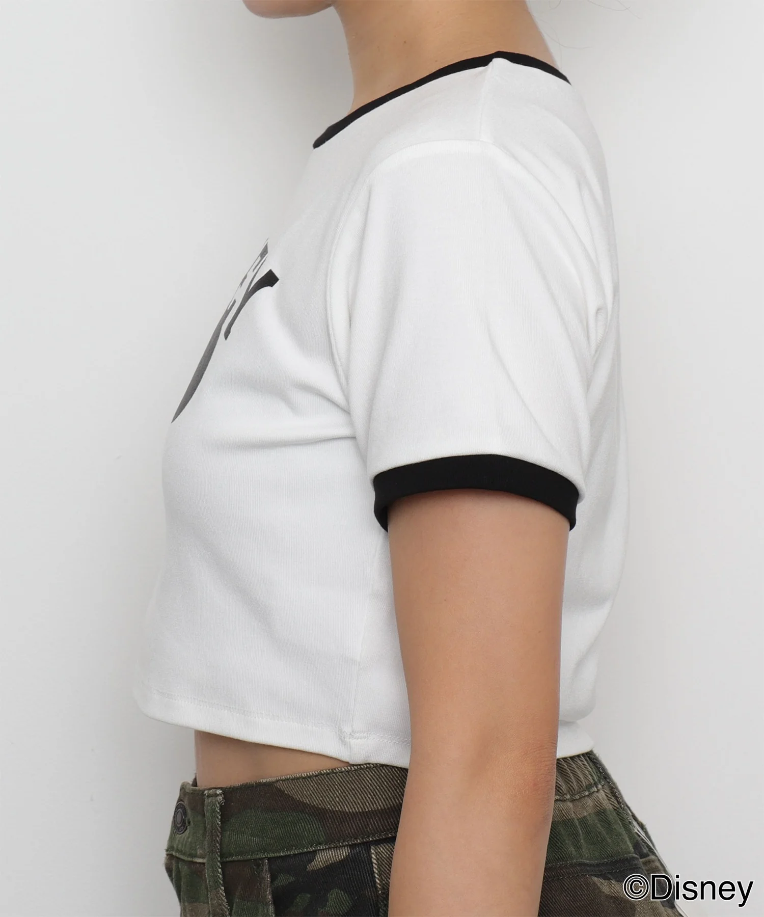 MICKEY　MOUSE／リンガーTシャツ - Image 7