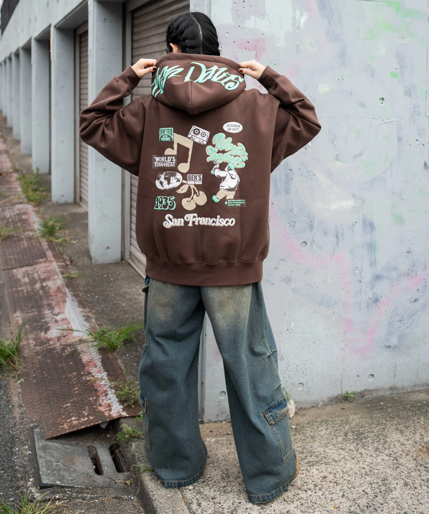 別注BENDAVISグラフィックプルパーカー - Image 25