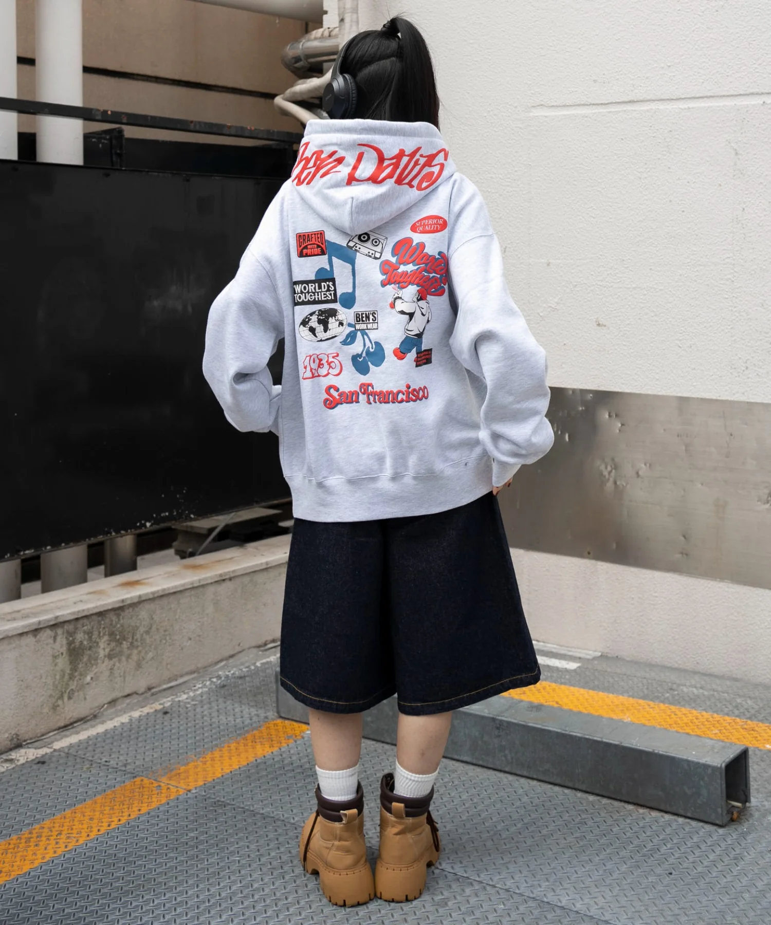 別注BENDAVISグラフィックプルパーカー - Image 52