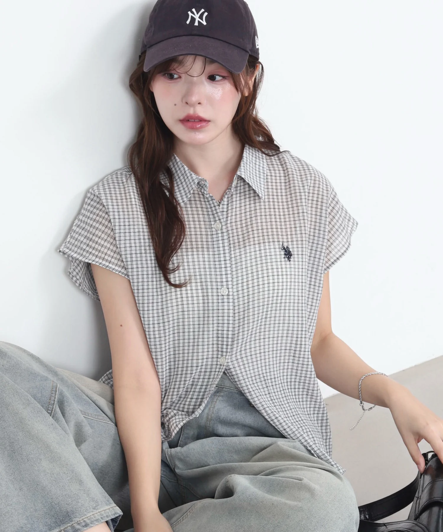 U.S. POLO ASSN.別注 フレンチスリーブシャツ