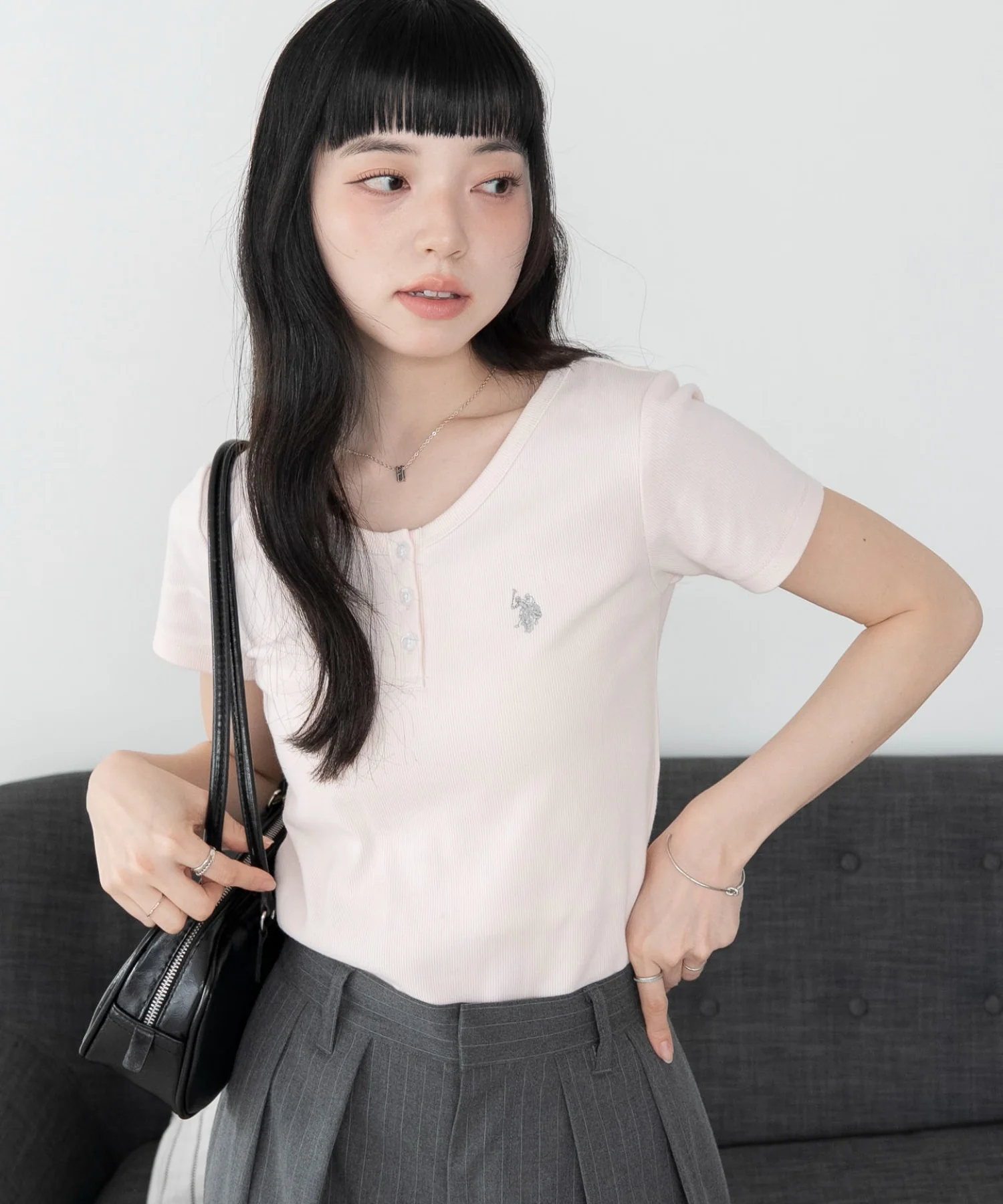 別注USPOLOヘンリーネックT - Image 4