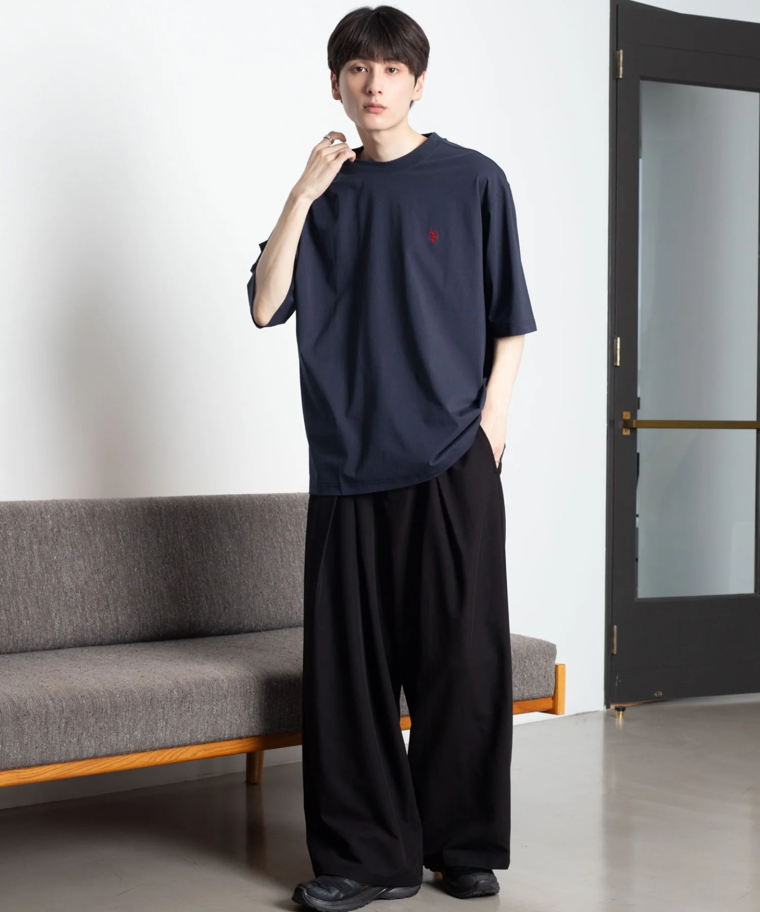 U.S. POLO ASSN.別注 接触冷感T(SS) - Image 4