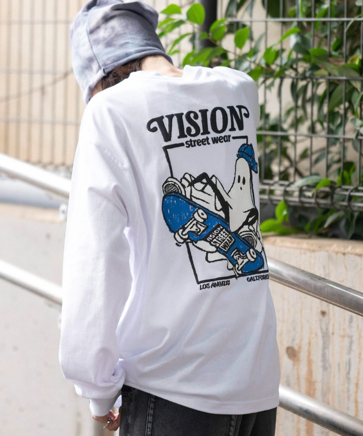 別注VISIONゴーストスケーターグラフィックT（LS） - Image 12