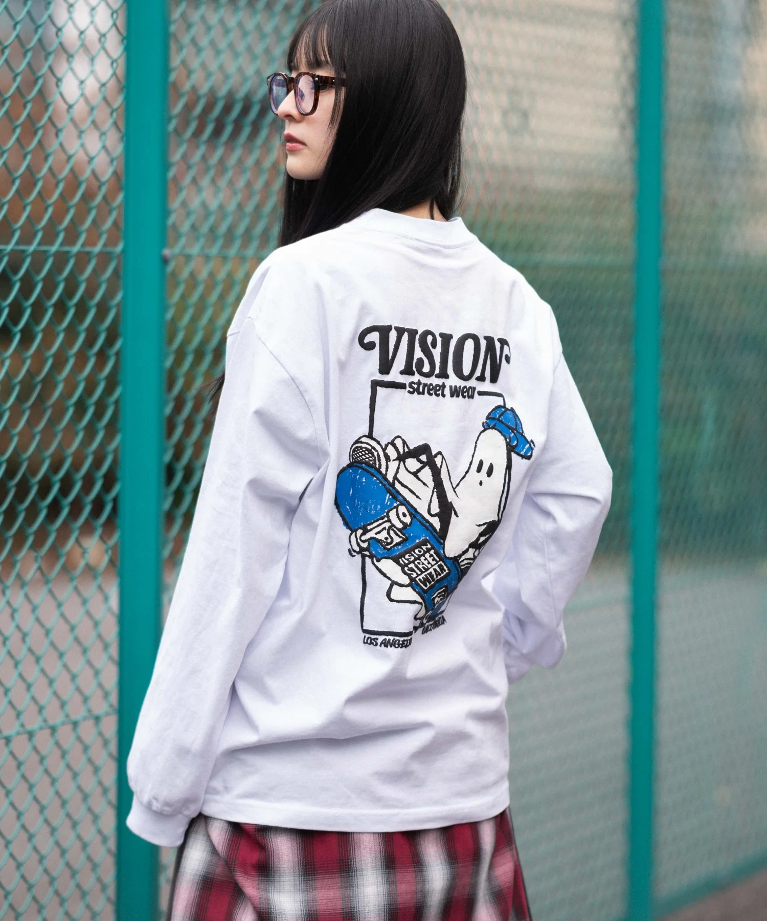 別注VISIONゴーストスケーターグラフィックT（LS） - Image 15