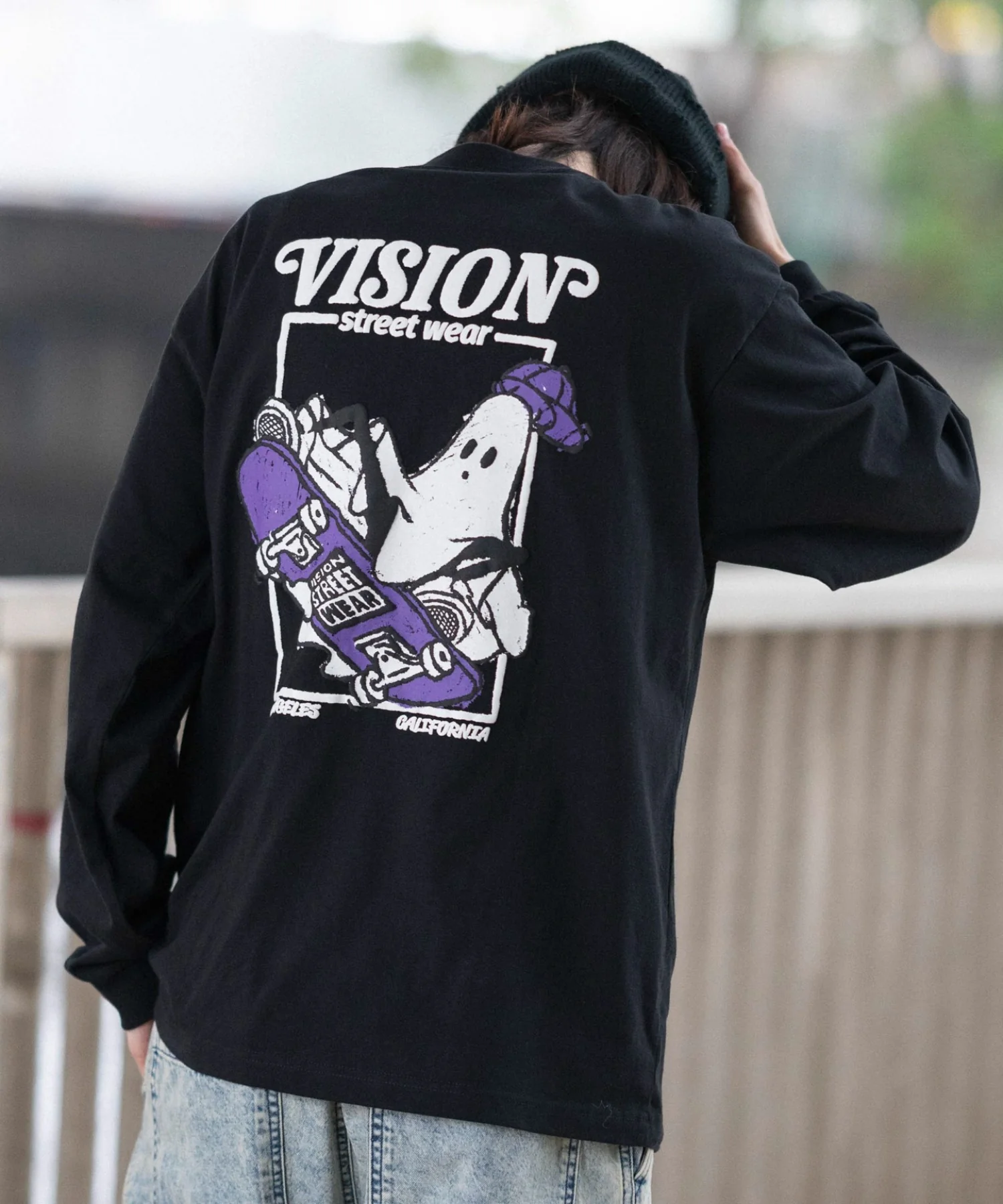 別注VISIONゴーストスケーターグラフィックT（LS） - Image 19