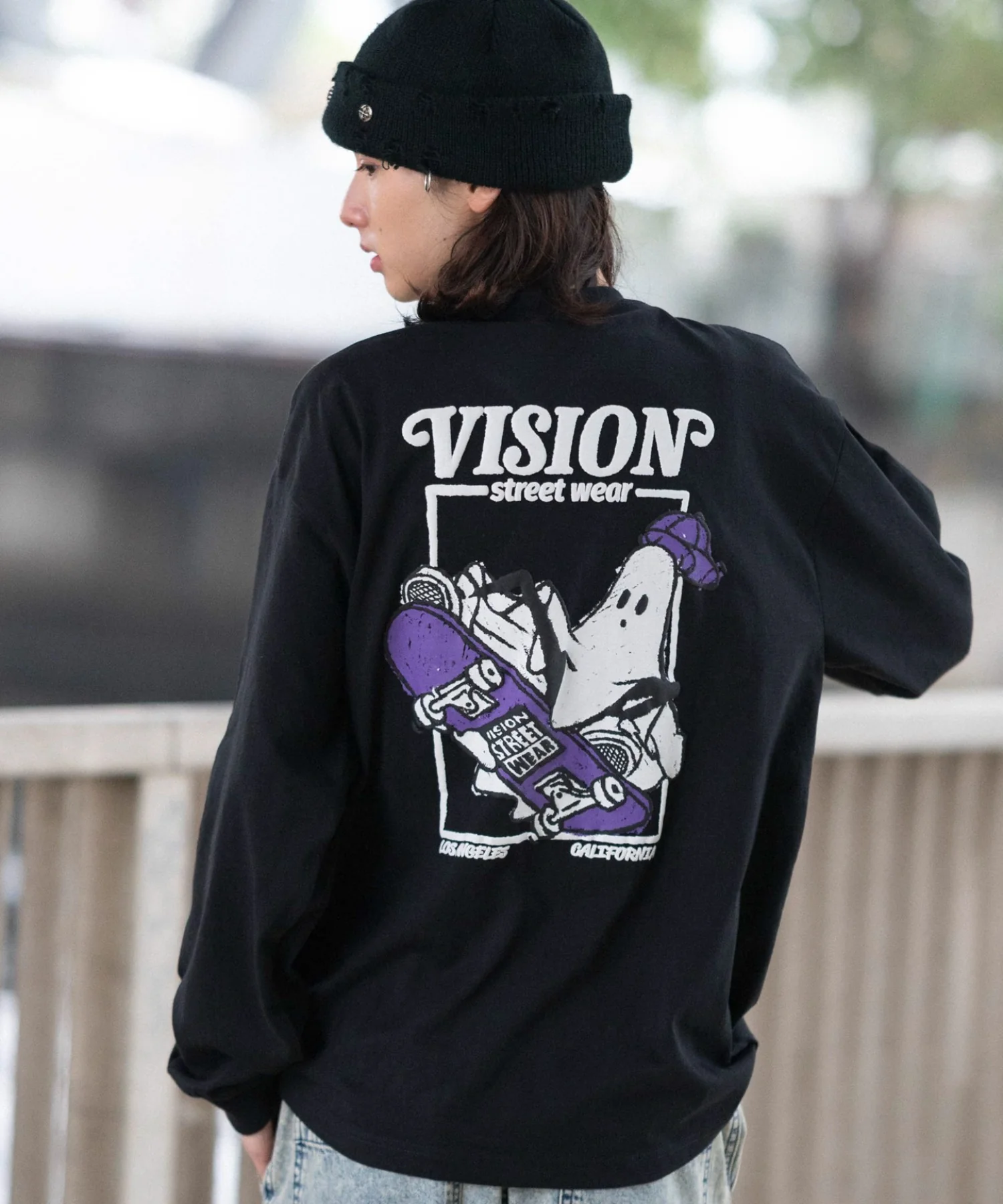 別注VISIONゴーストスケーターグラフィックT（LS） - Image 20