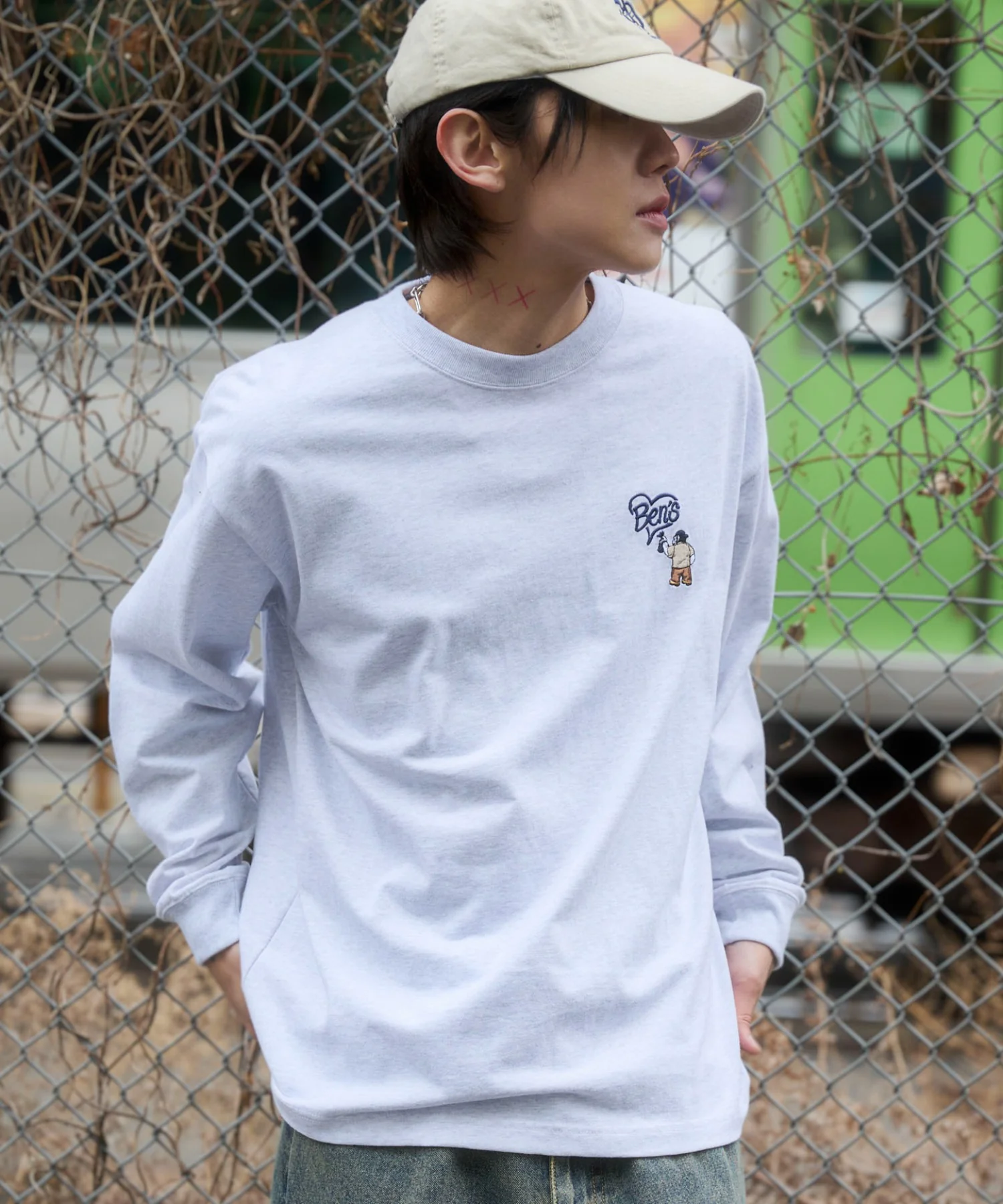 別注BENDAVISハートワンポイント刺繍T（LS） - Image 31