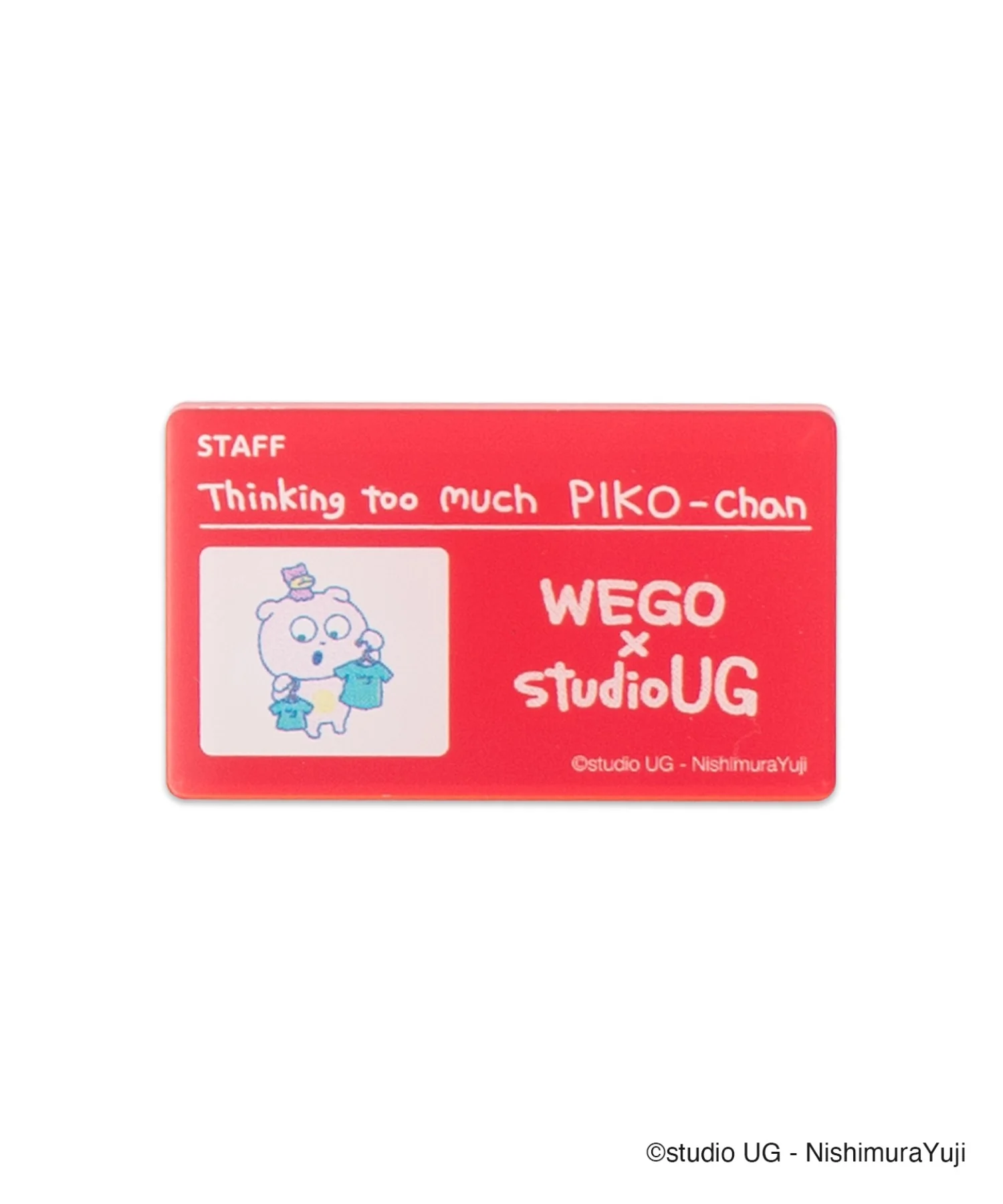 WEGO×studio UGコラボランダムアクリルネームバッジ - Image 11