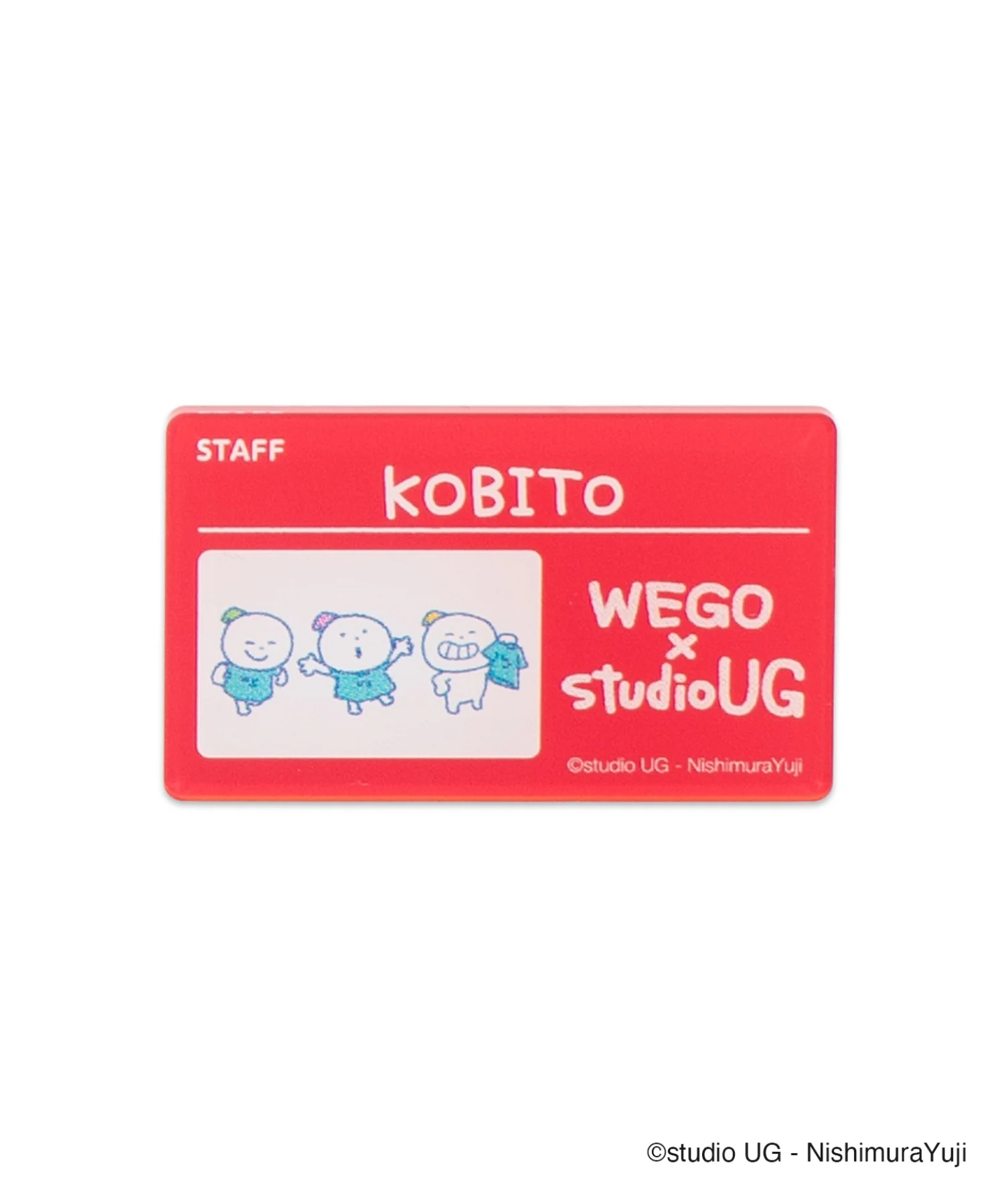 WEGO×studio UGコラボランダムアクリルネームバッジ - Image 12