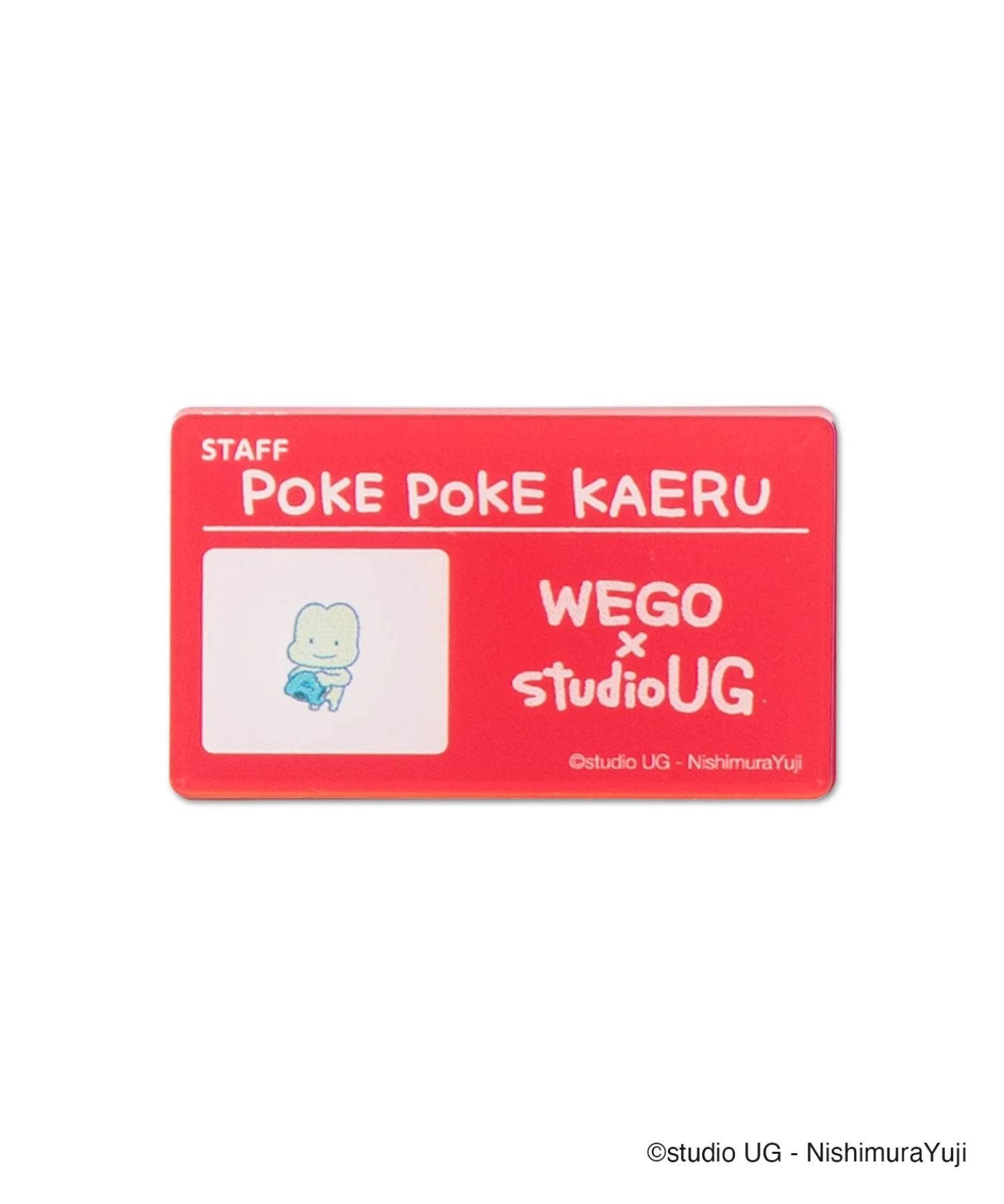 WEGO×studio UGコラボランダムアクリルネームバッジ - Image 7