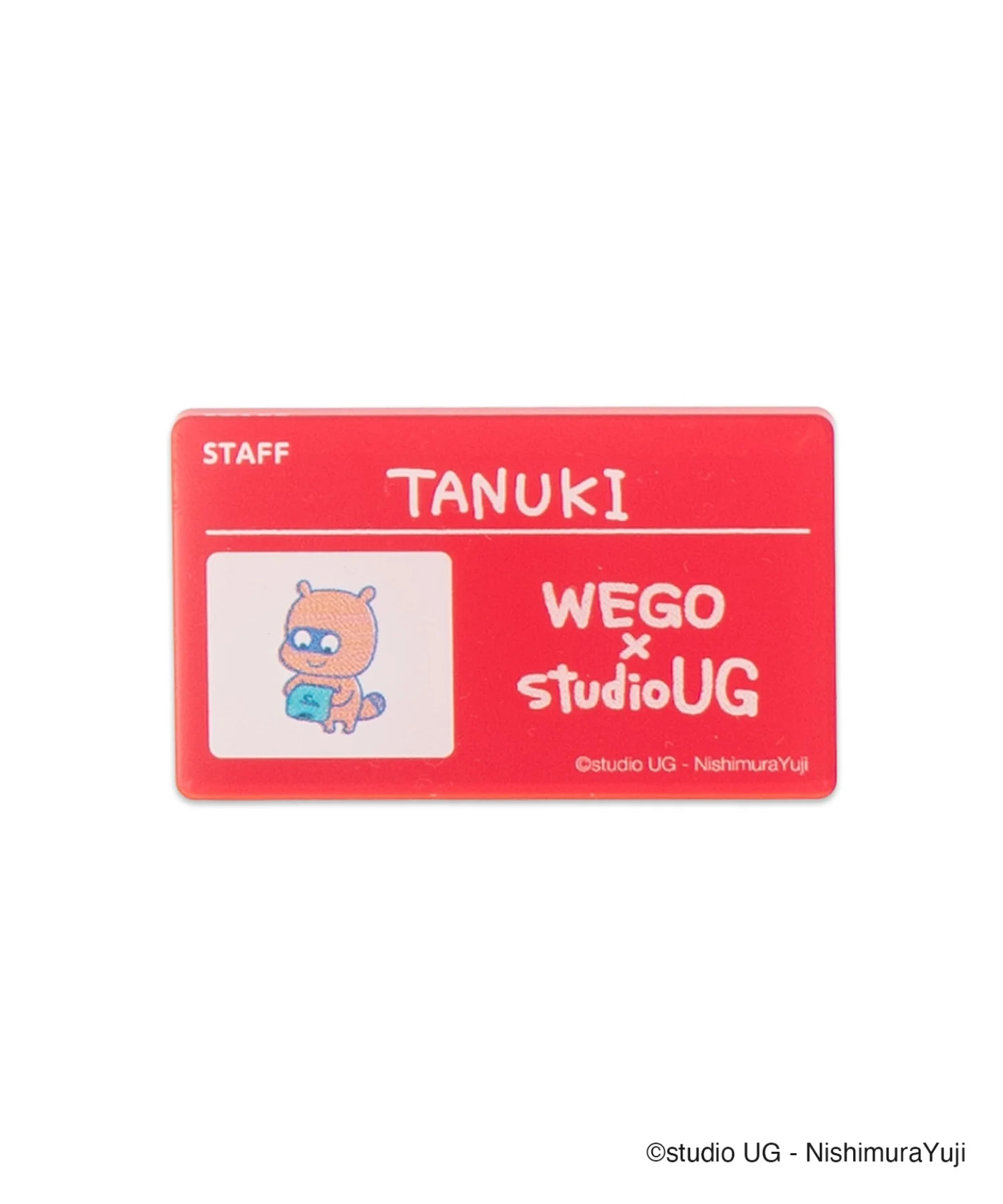 WEGO×studio UGコラボランダムアクリルネームバッジ - Image 9