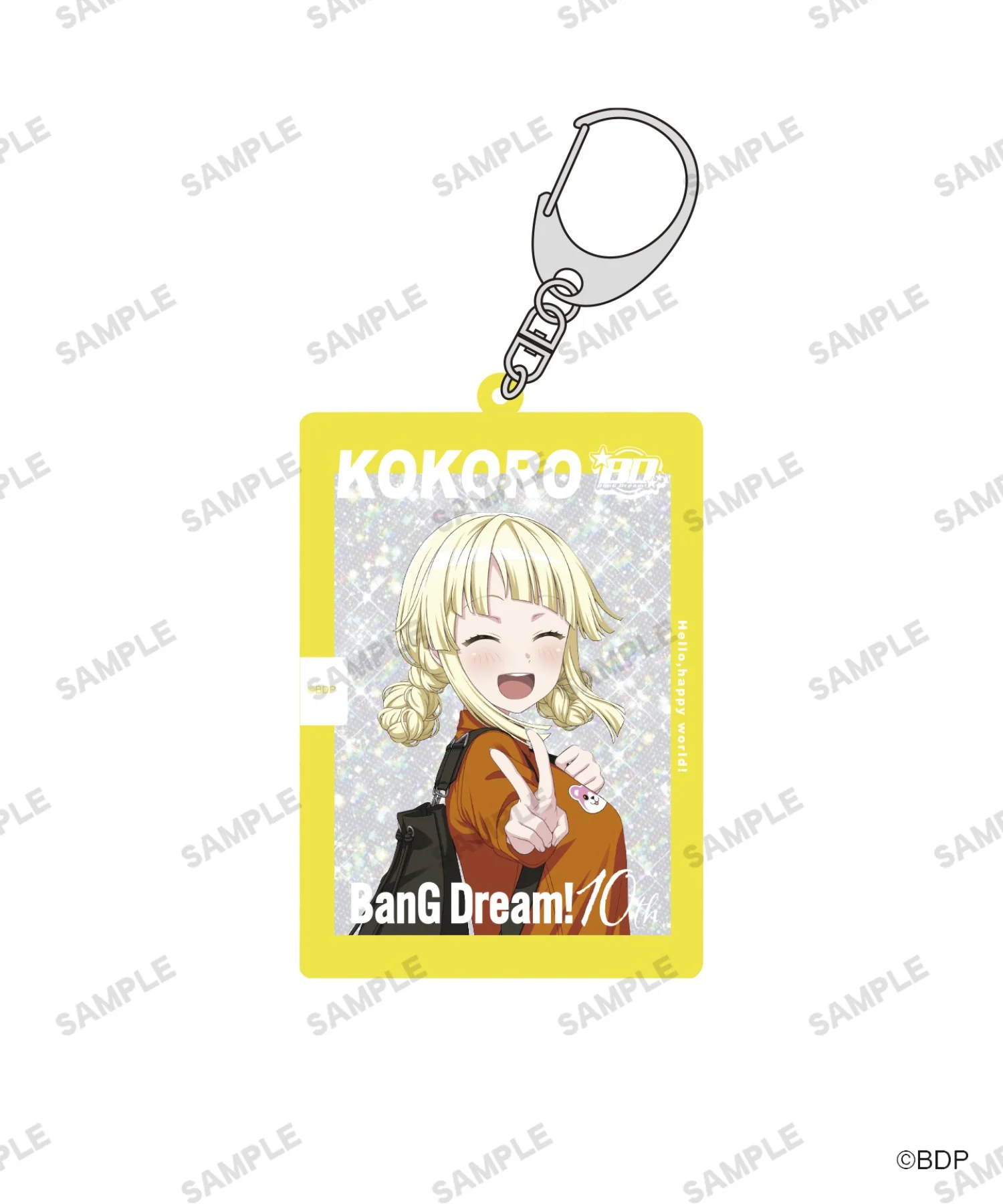 BanG Dream!10周年 コラボ第2弾 キラキラアクリルキーホルダー - Image 6