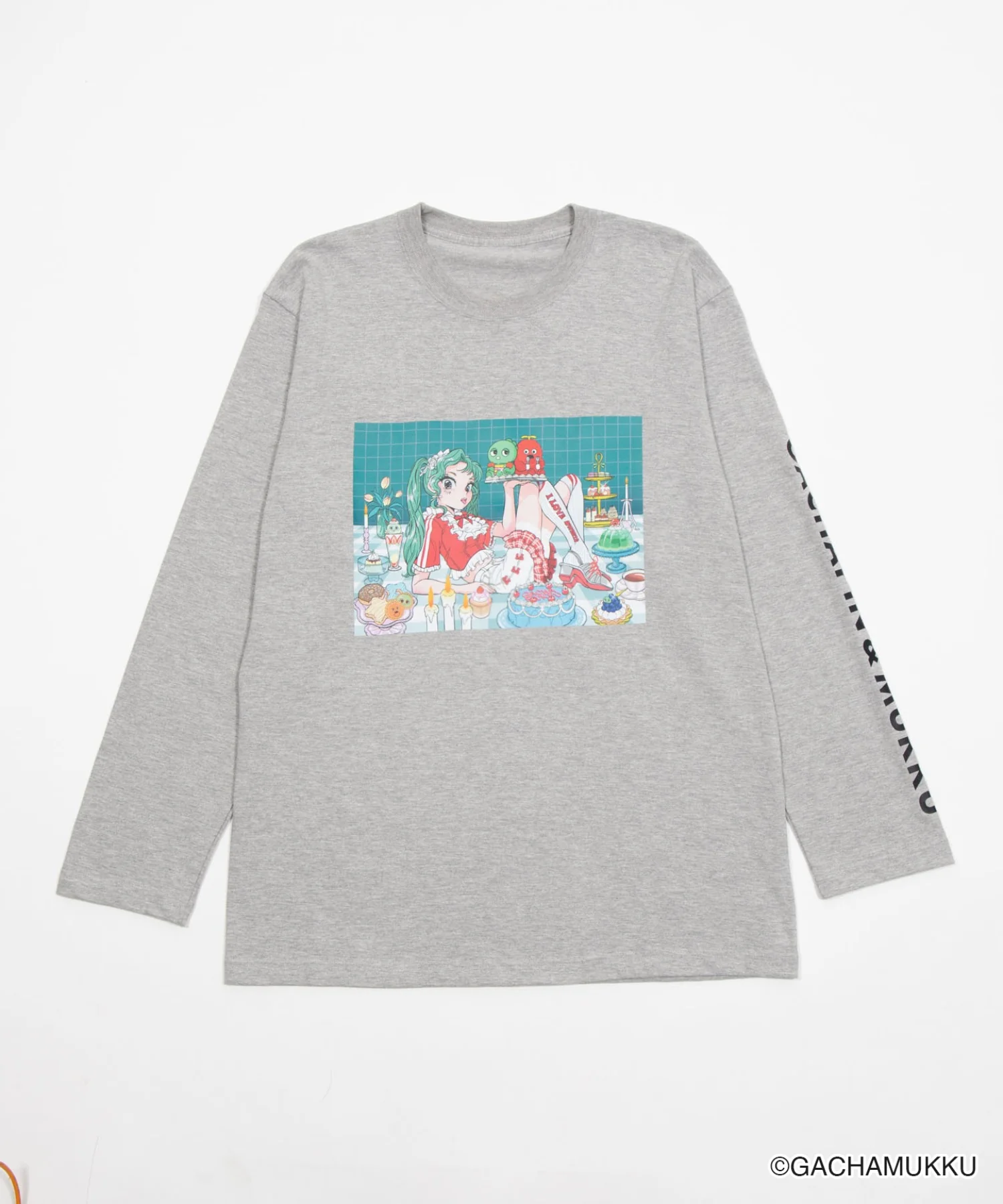 ガチャピン・ムック×WEGOコラボイラストロンT - Image 5