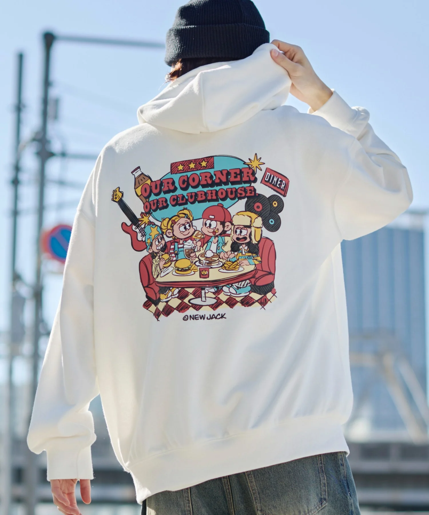 別注NEWJACKグラフィックプルパーカー - Image 28