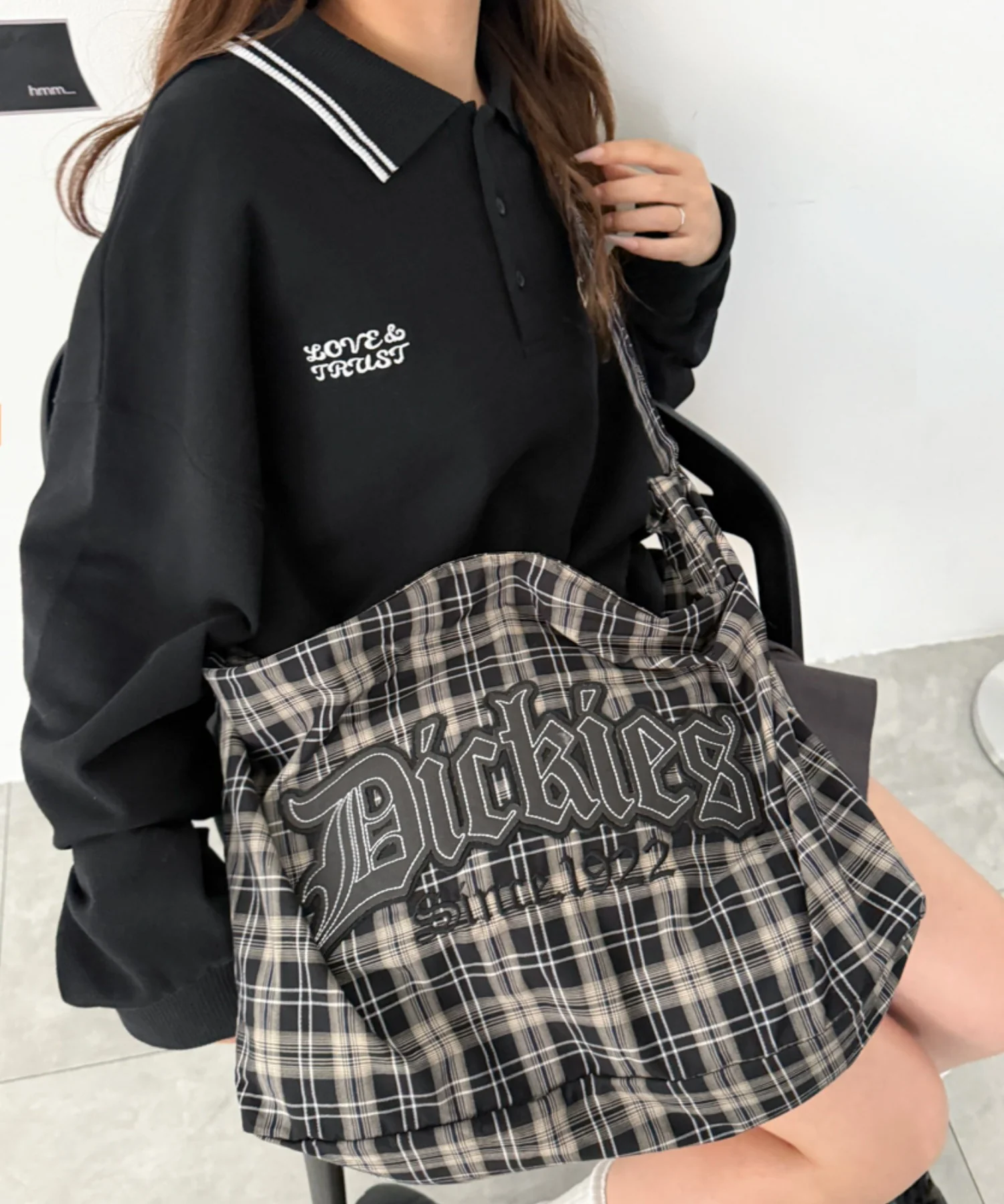 DickeisワッペンロゴBIGショルダー - Image 3