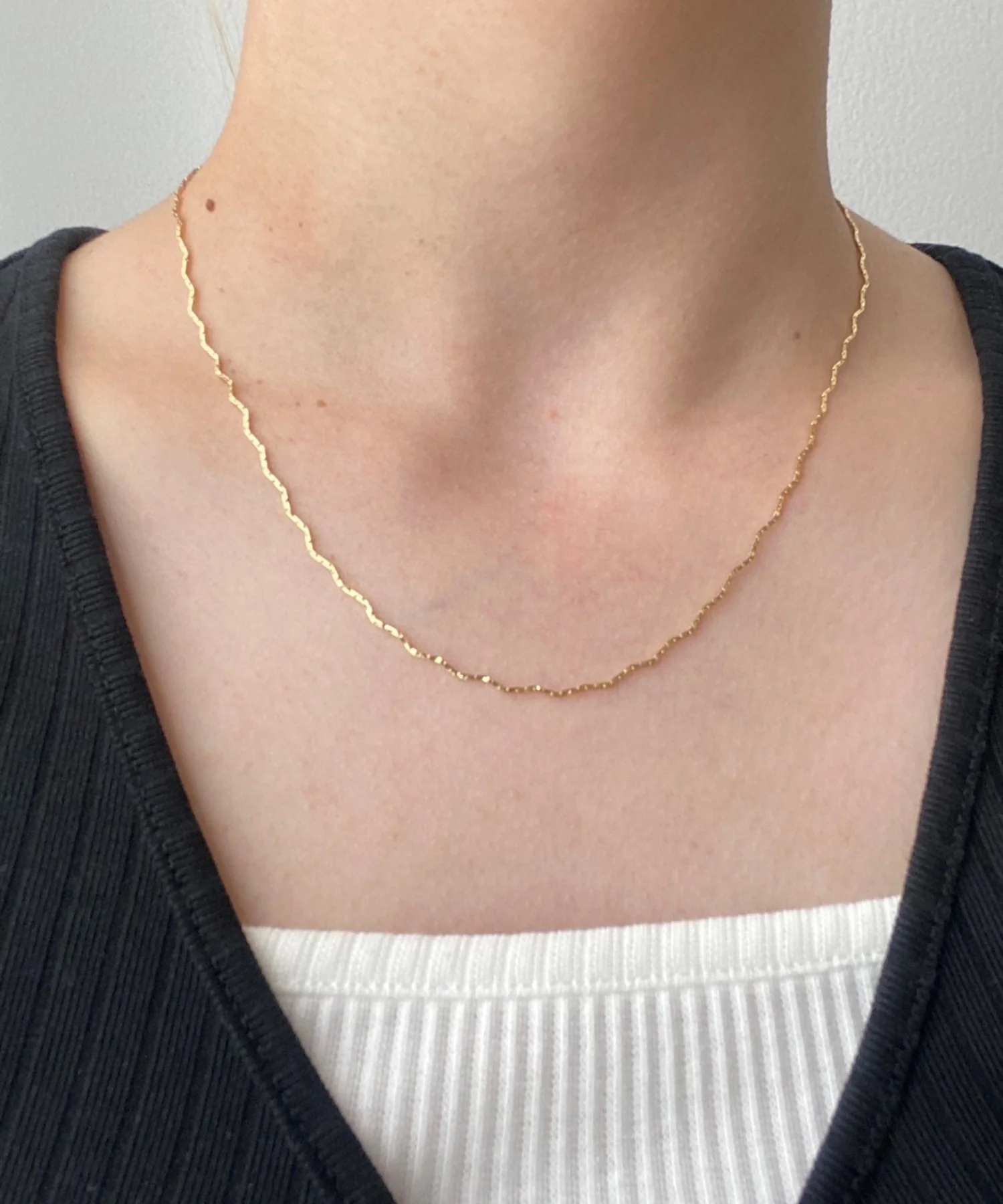 シンプルチェーンネックレス - Image 5