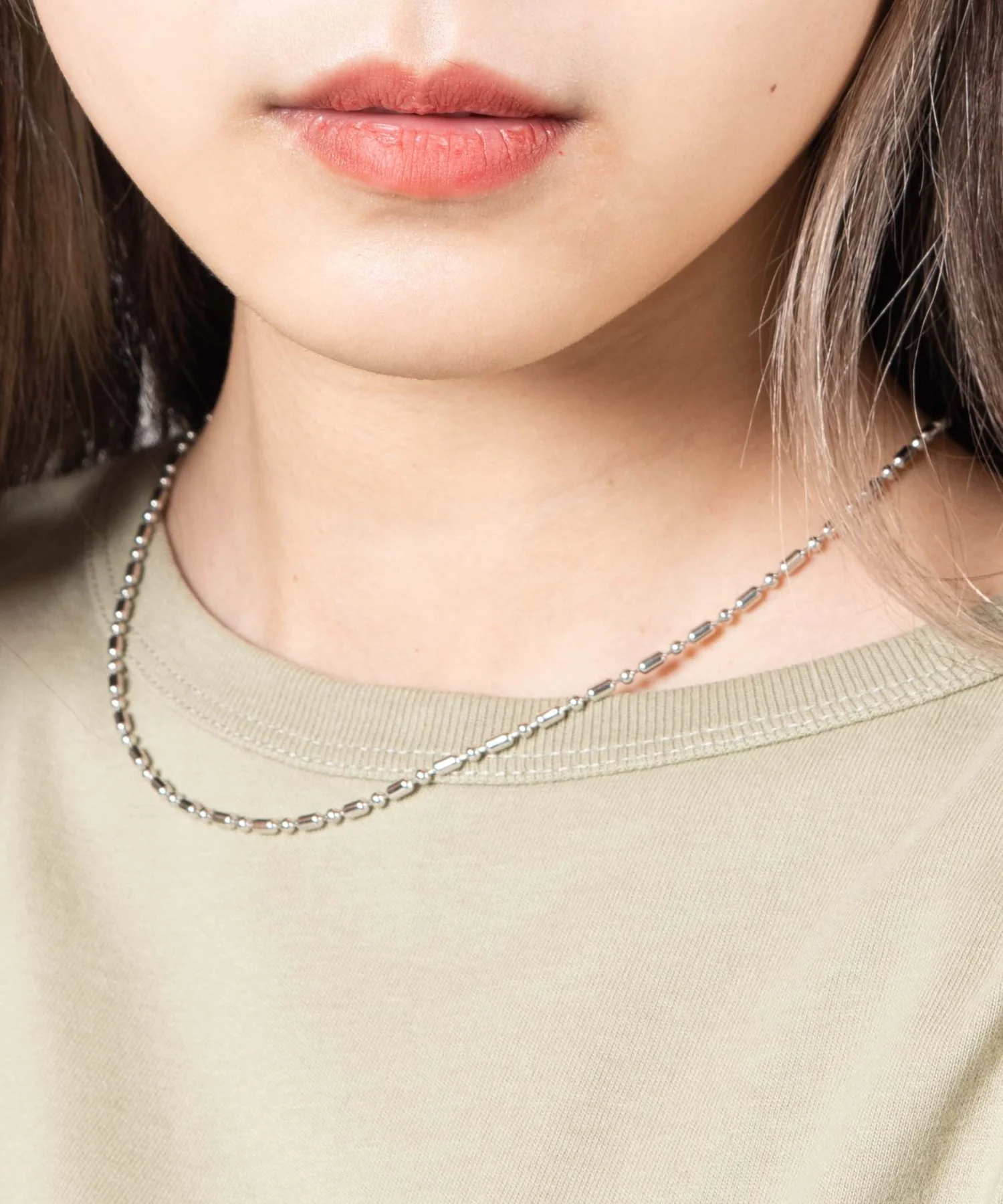 シンプルチェーンネックレス - Image 9