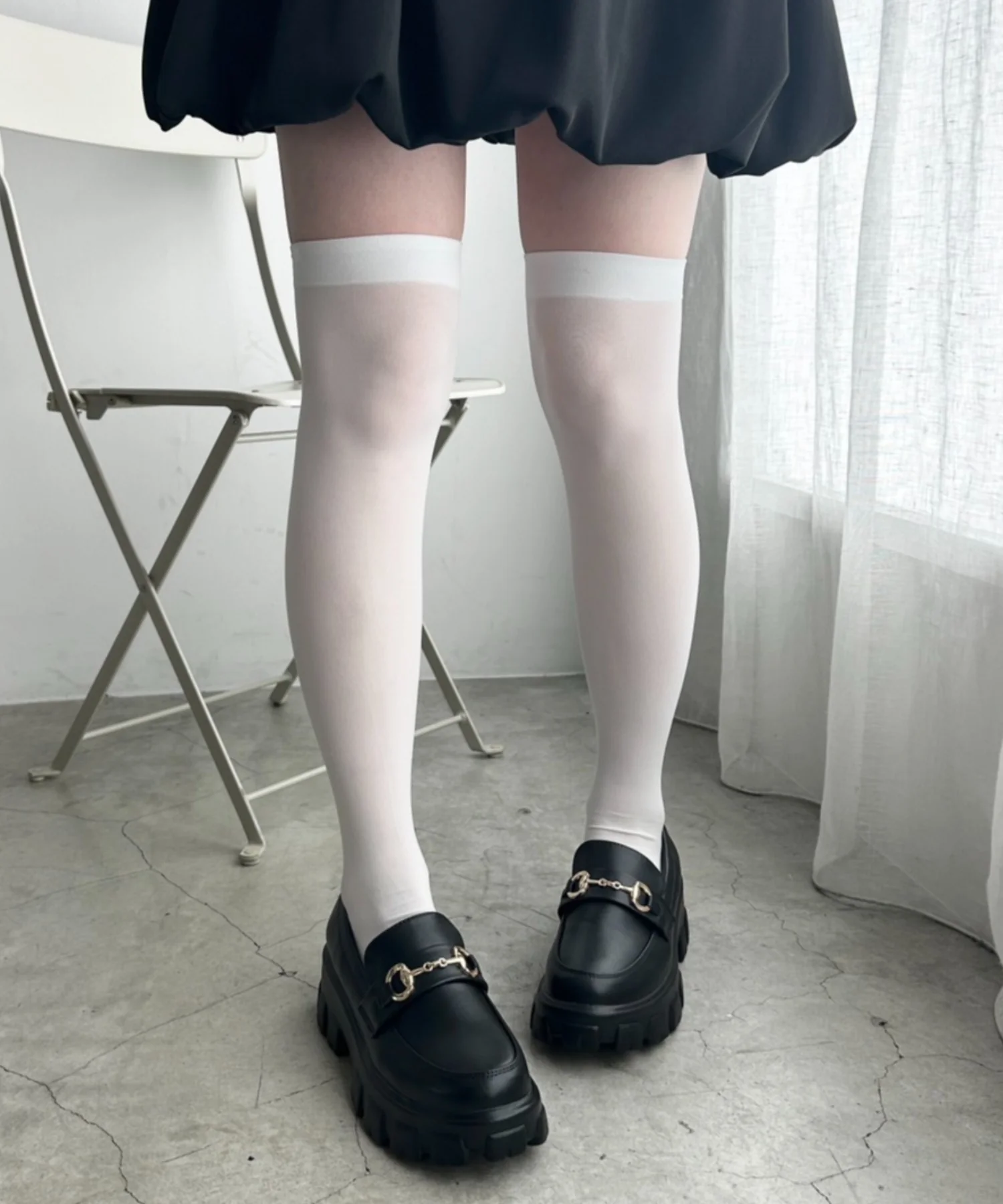 シアーハイソックス(23-25cm)