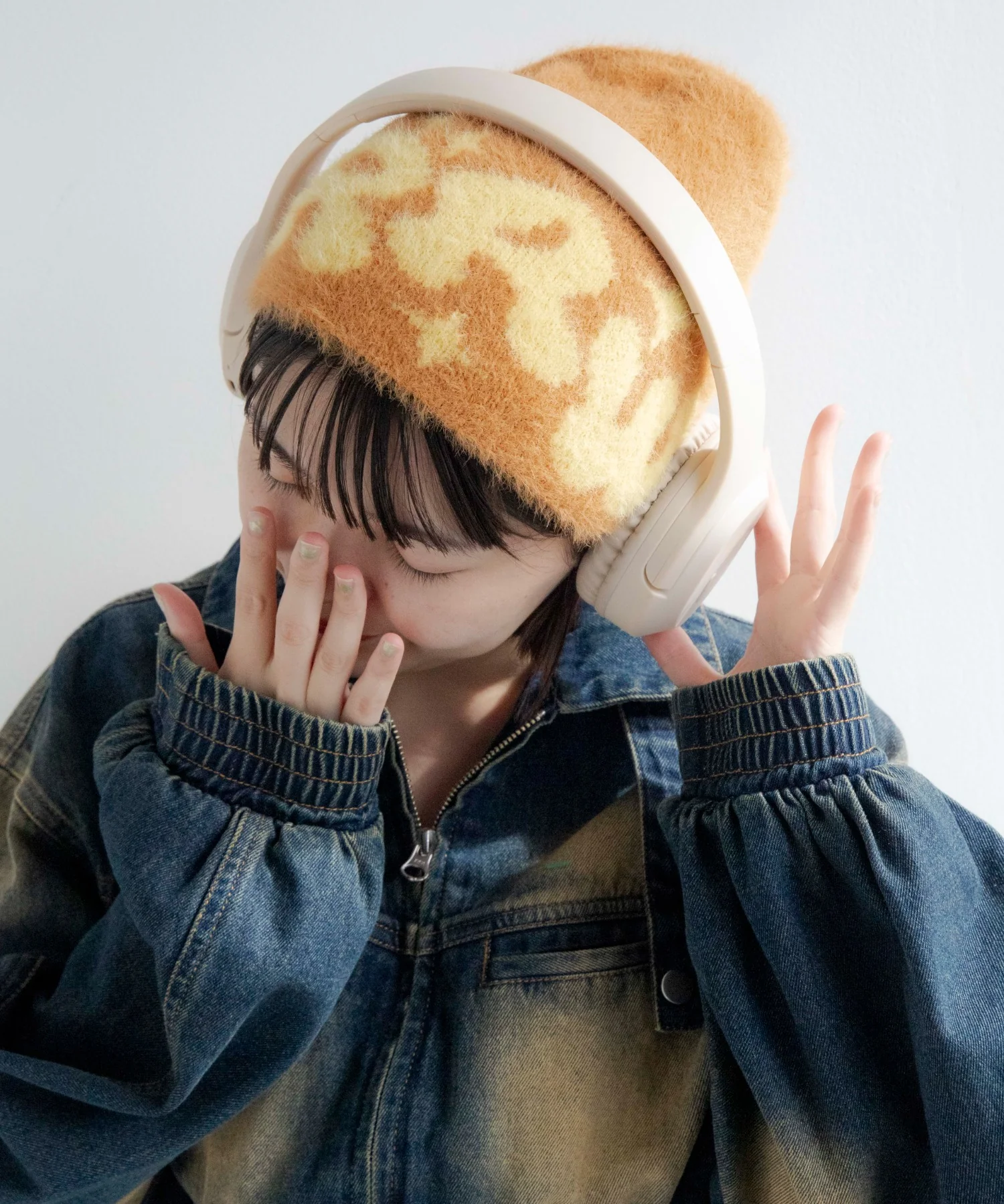 シャギーキラキラロゴニットキャップ - Image 8