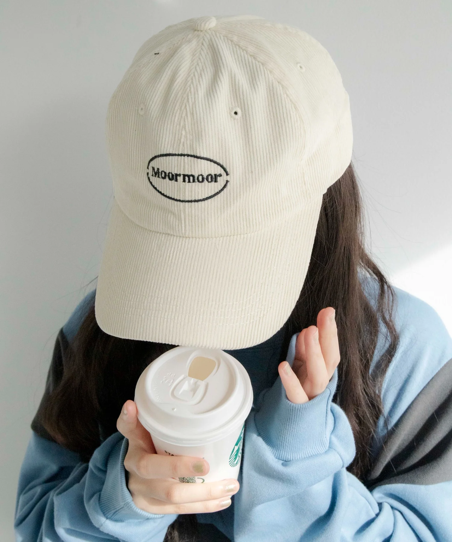 ワンポイントロゴコーデュロイキャップ - Image 3