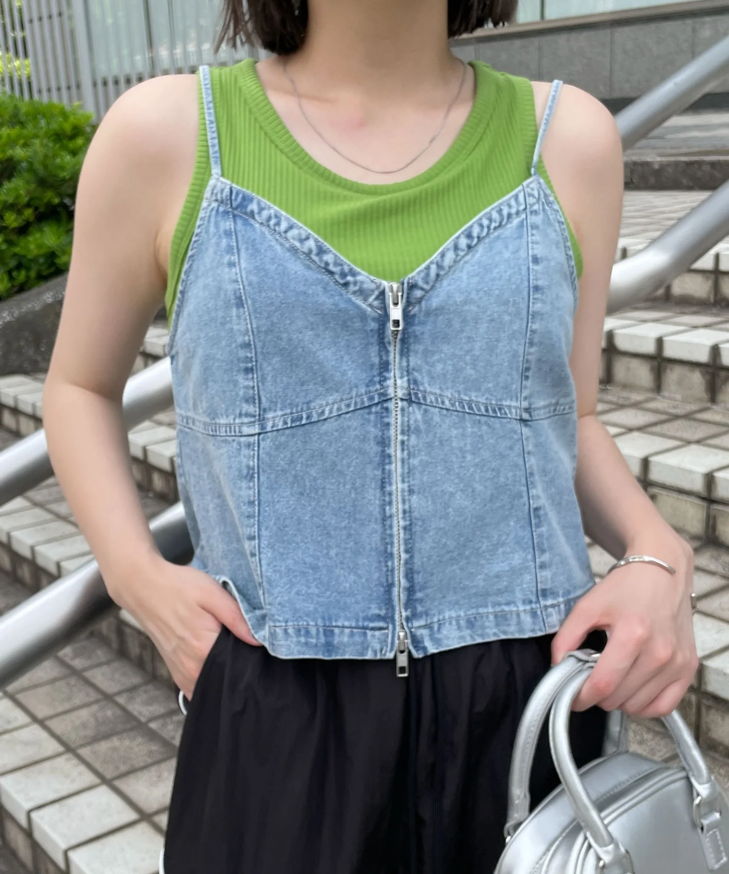 デニムZIPビスチェ - Image 6