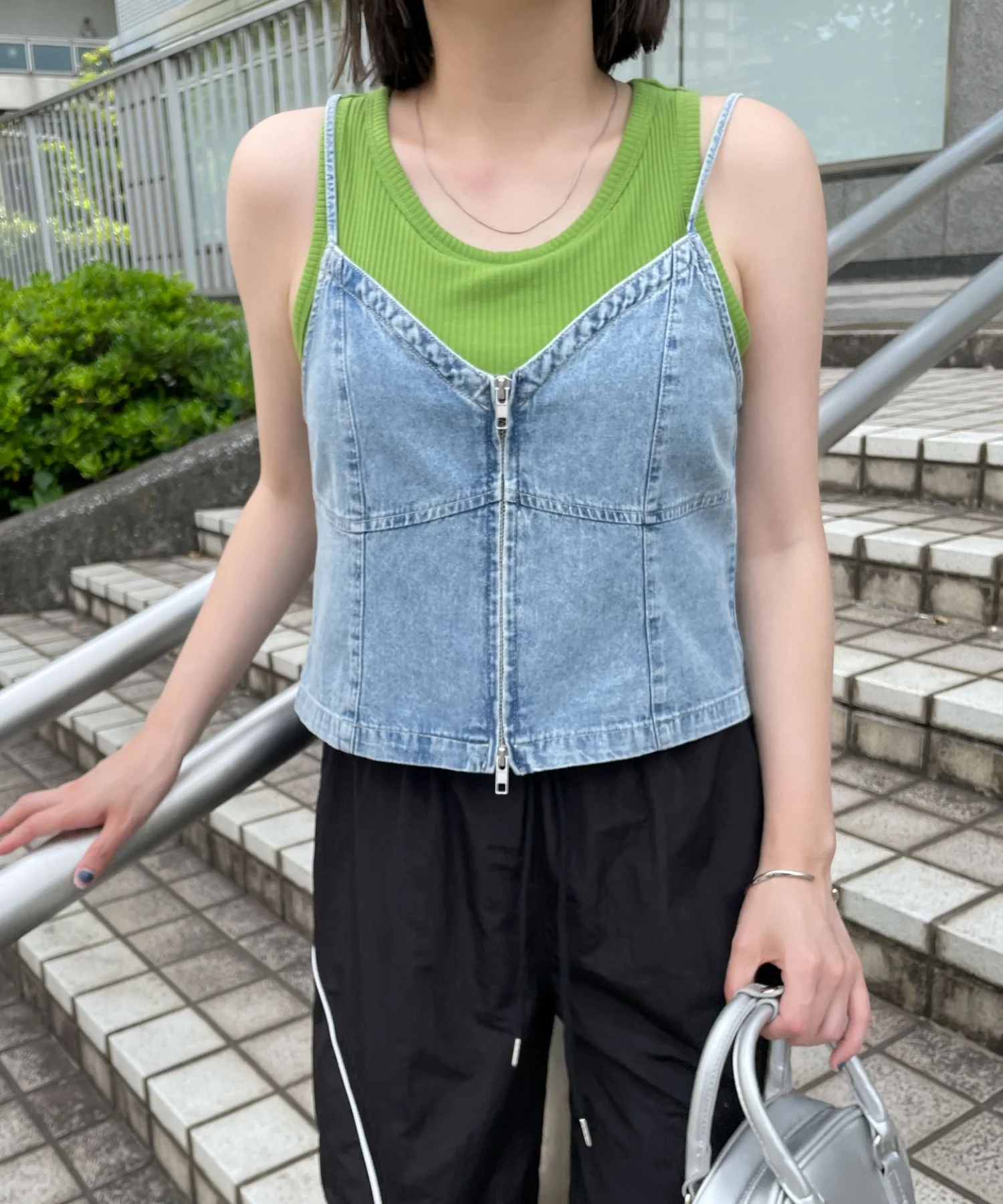デニムZIPビスチェ - Image 7