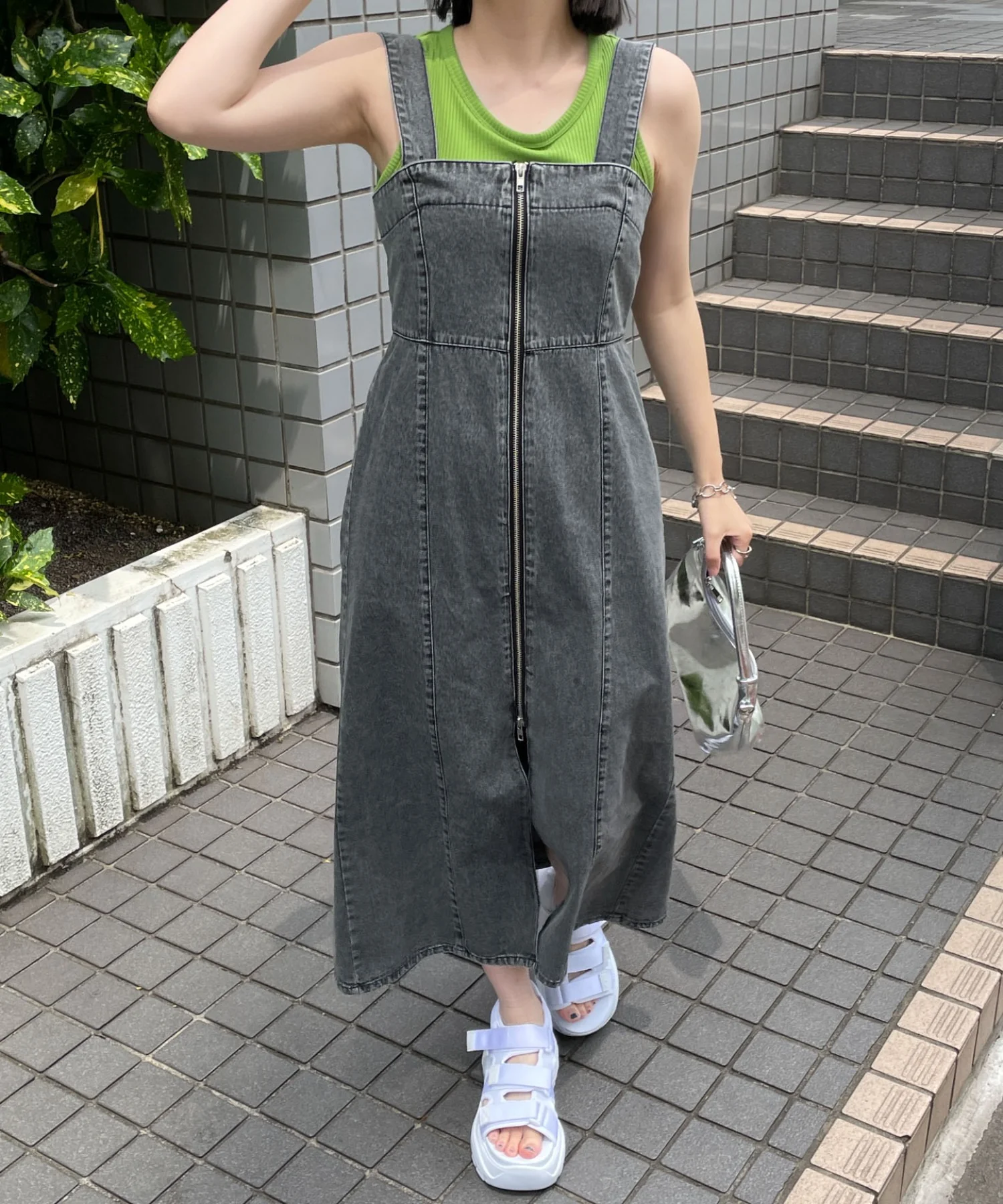 デニムWジップジャンスカ - Image 10